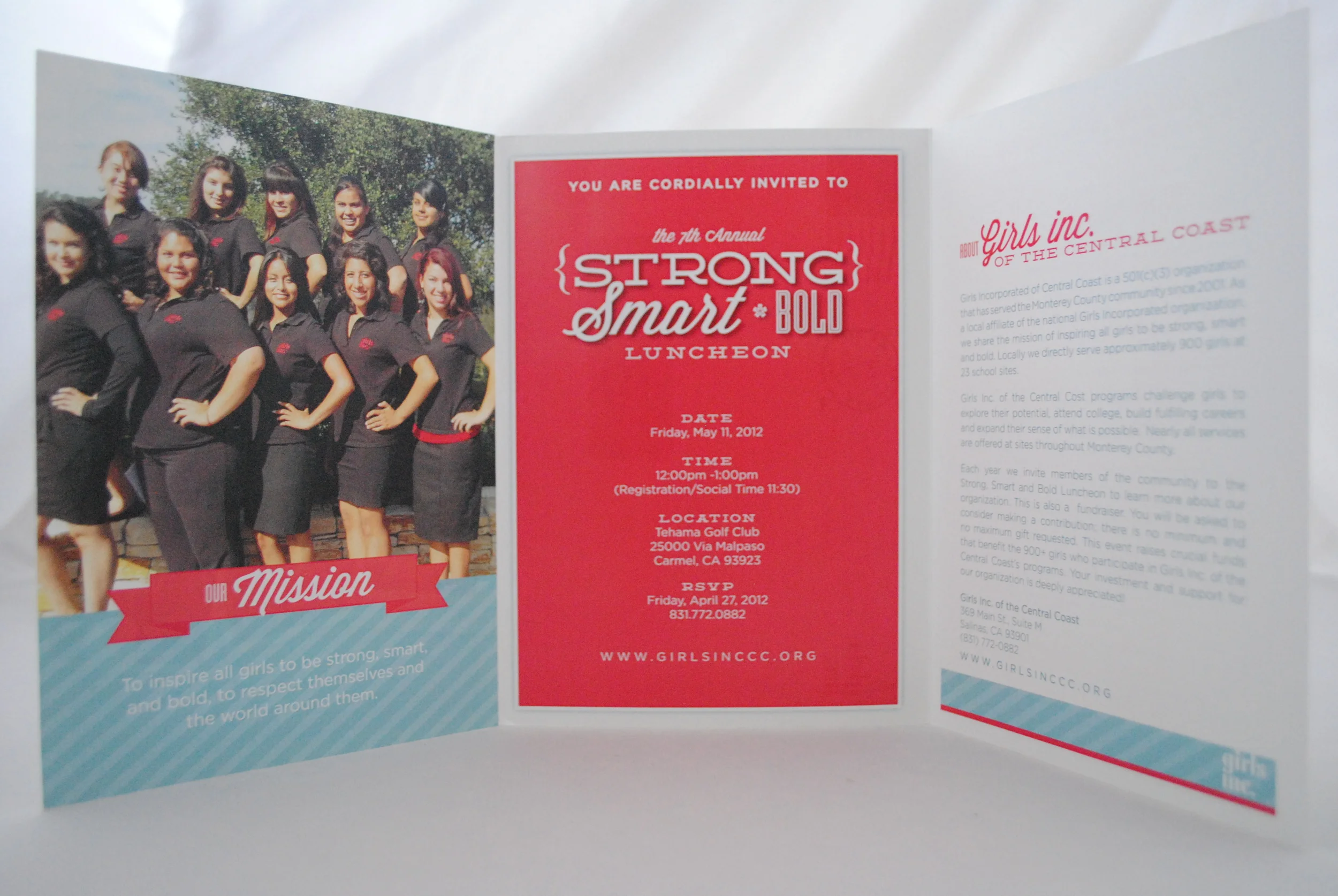 Girls Inc. Invitation