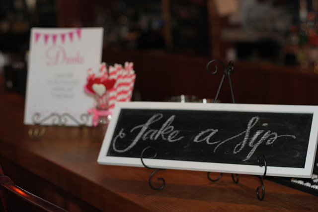 Priscilla's Bridal Shower Table Decor
