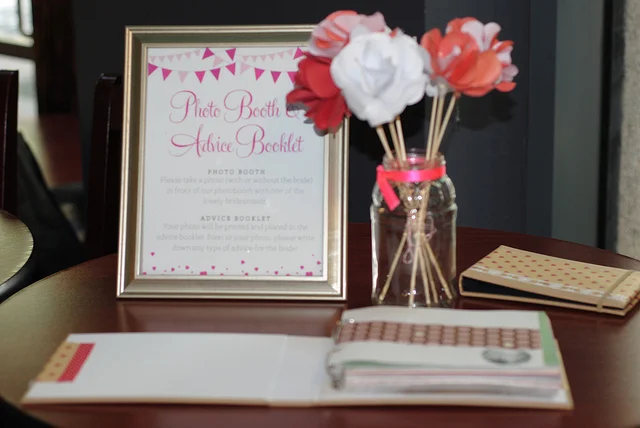 Priscilla's Bridal Shower Table decor