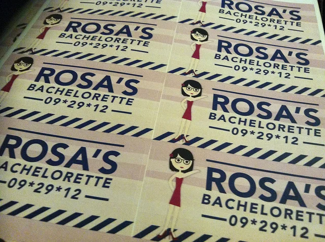 Rosa's Bachelorette Stickers