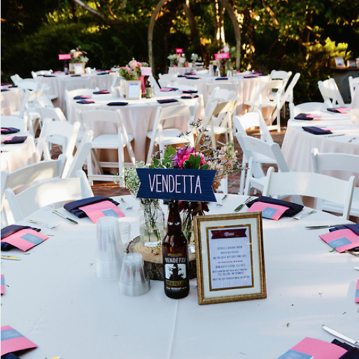 Rosa + Adam's Wedding Tables