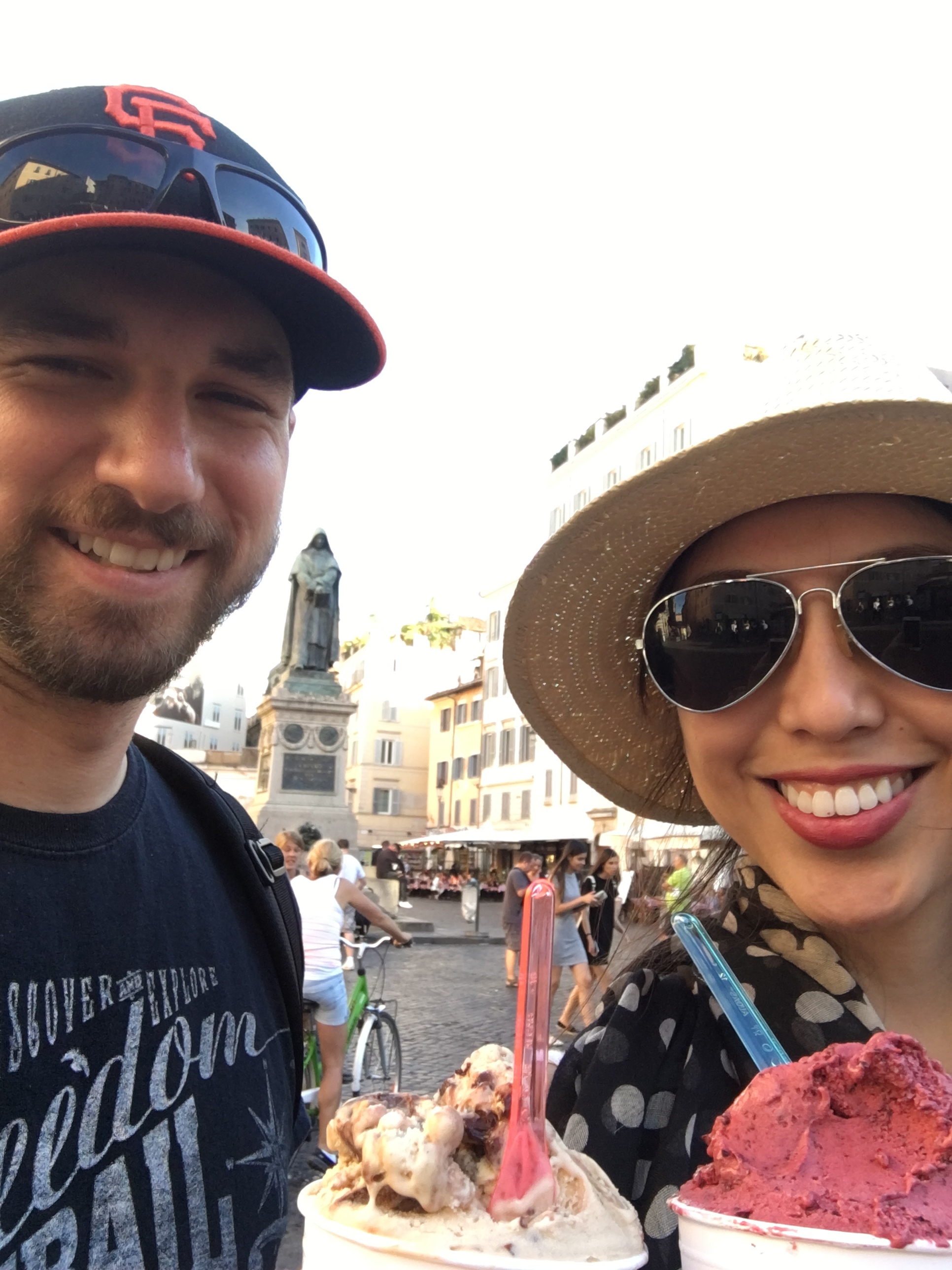 First Gelato in Campo di Fiori