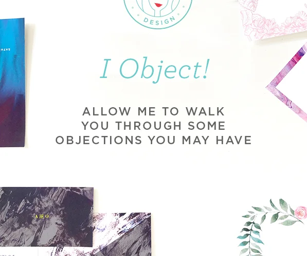 So you're overwhelmed with ALL THE CHOICES. Even if we're narrowing it down to only your invitation suite, there are custom designers (which requires a bit more moolah), online vendors (hello to looking like everyone else), and even your best friend's boyfriend's sister who is a design major (no comment). So let me break down some of your objections to being a RAD bride.