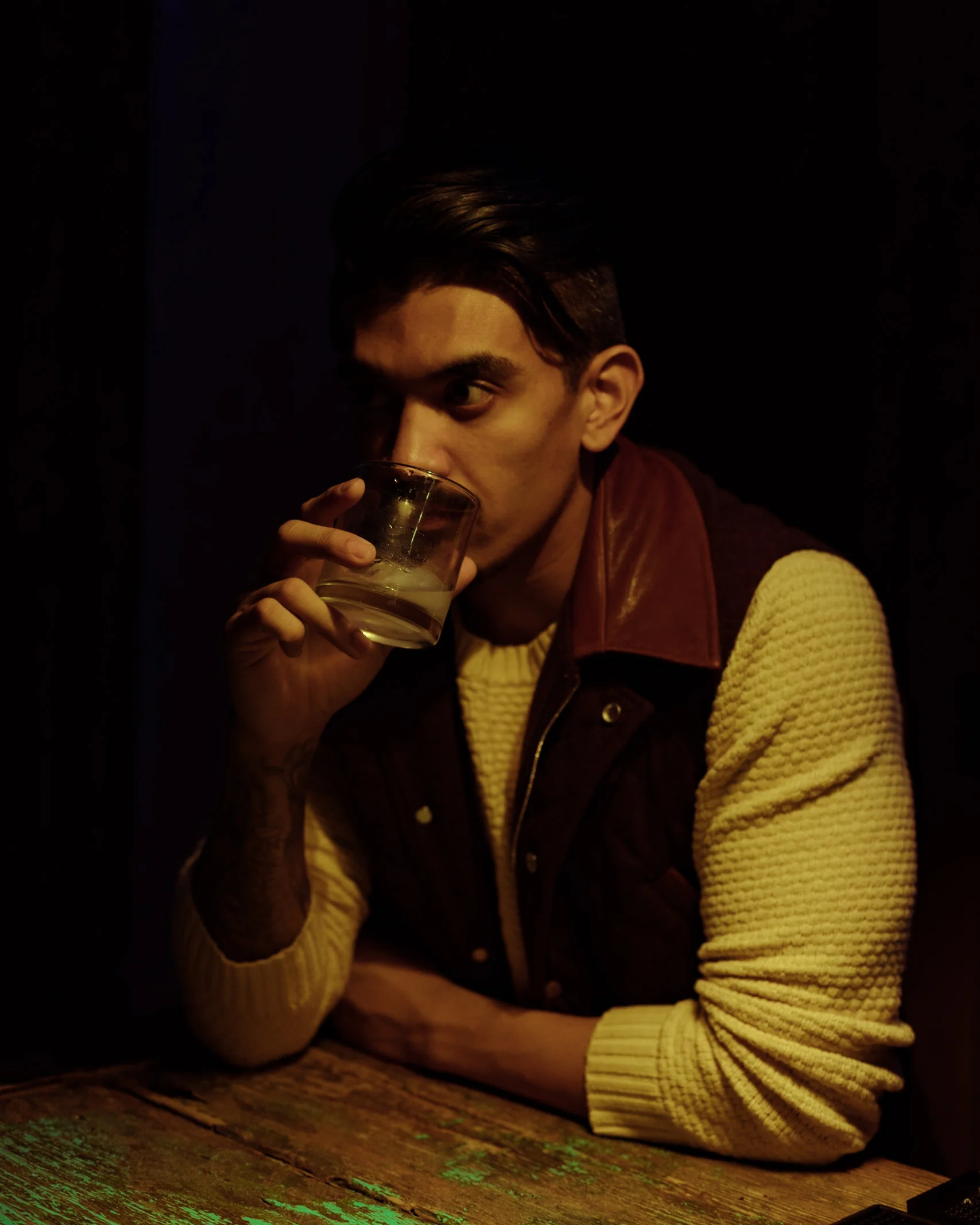  A portrait of Wes at AoS studio in Soho, NYC. 