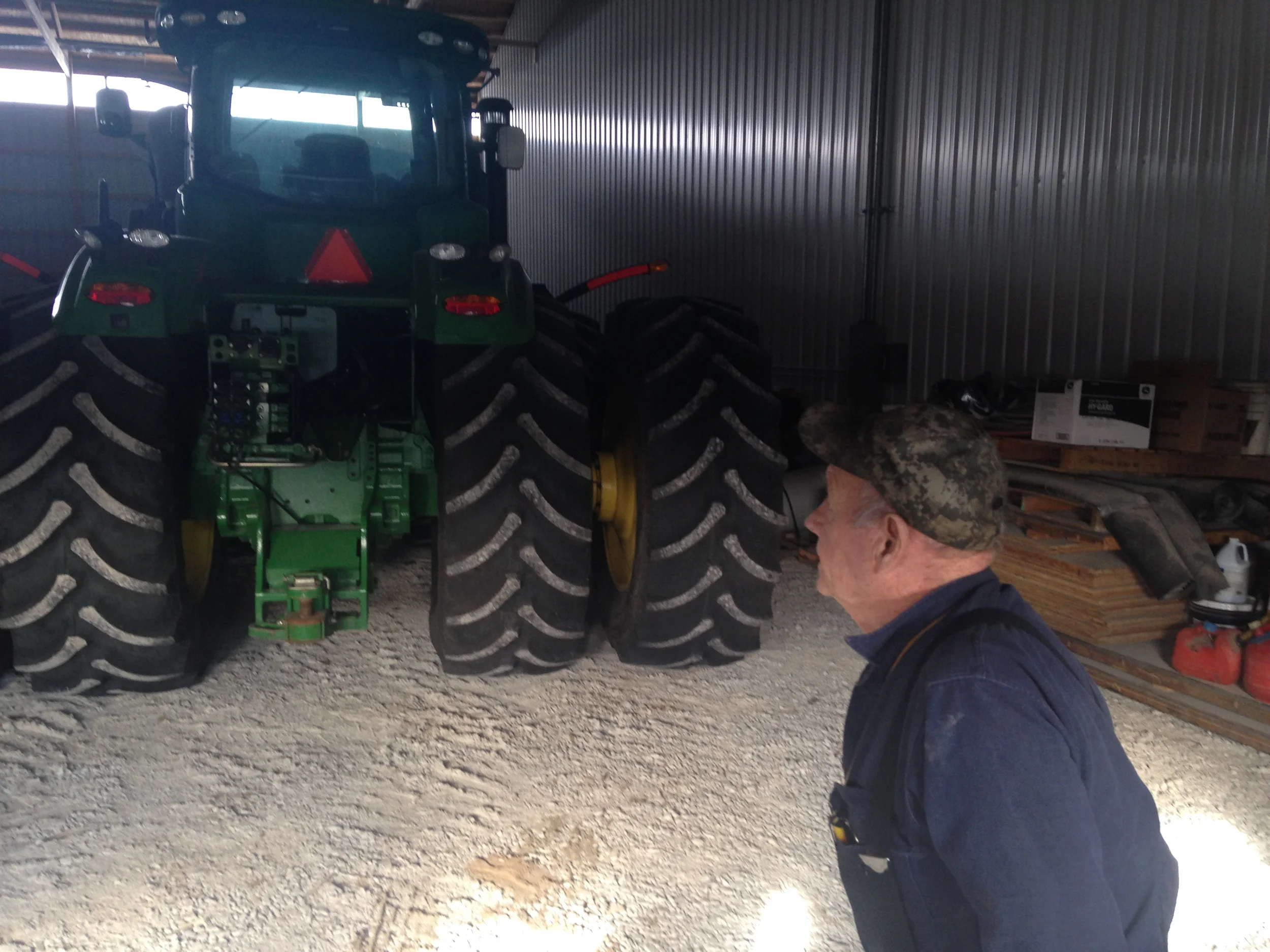 My Grandpa Compton gave me a farm tour this week. The coolest moment for a granddaughter. 