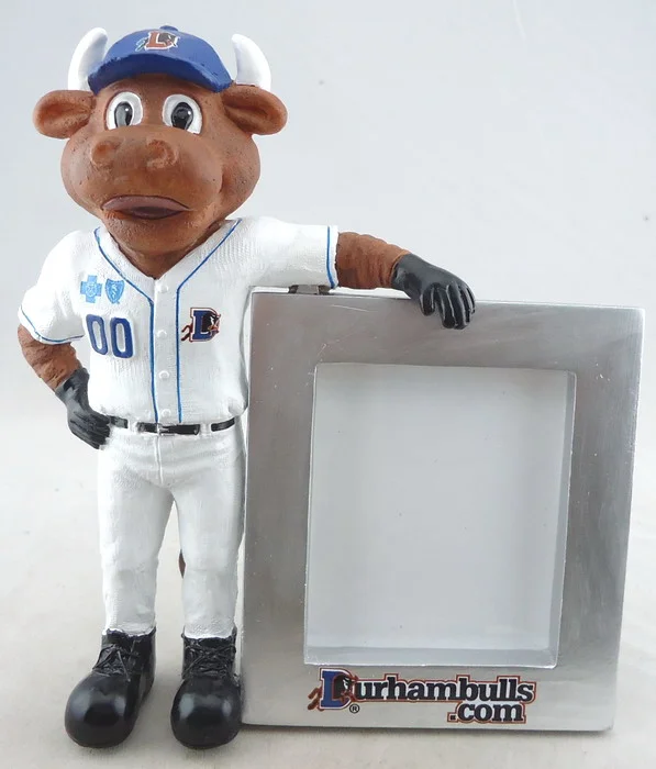Durham Bulls - Wool E Bull 108693, 5in Photo Frame.JPG