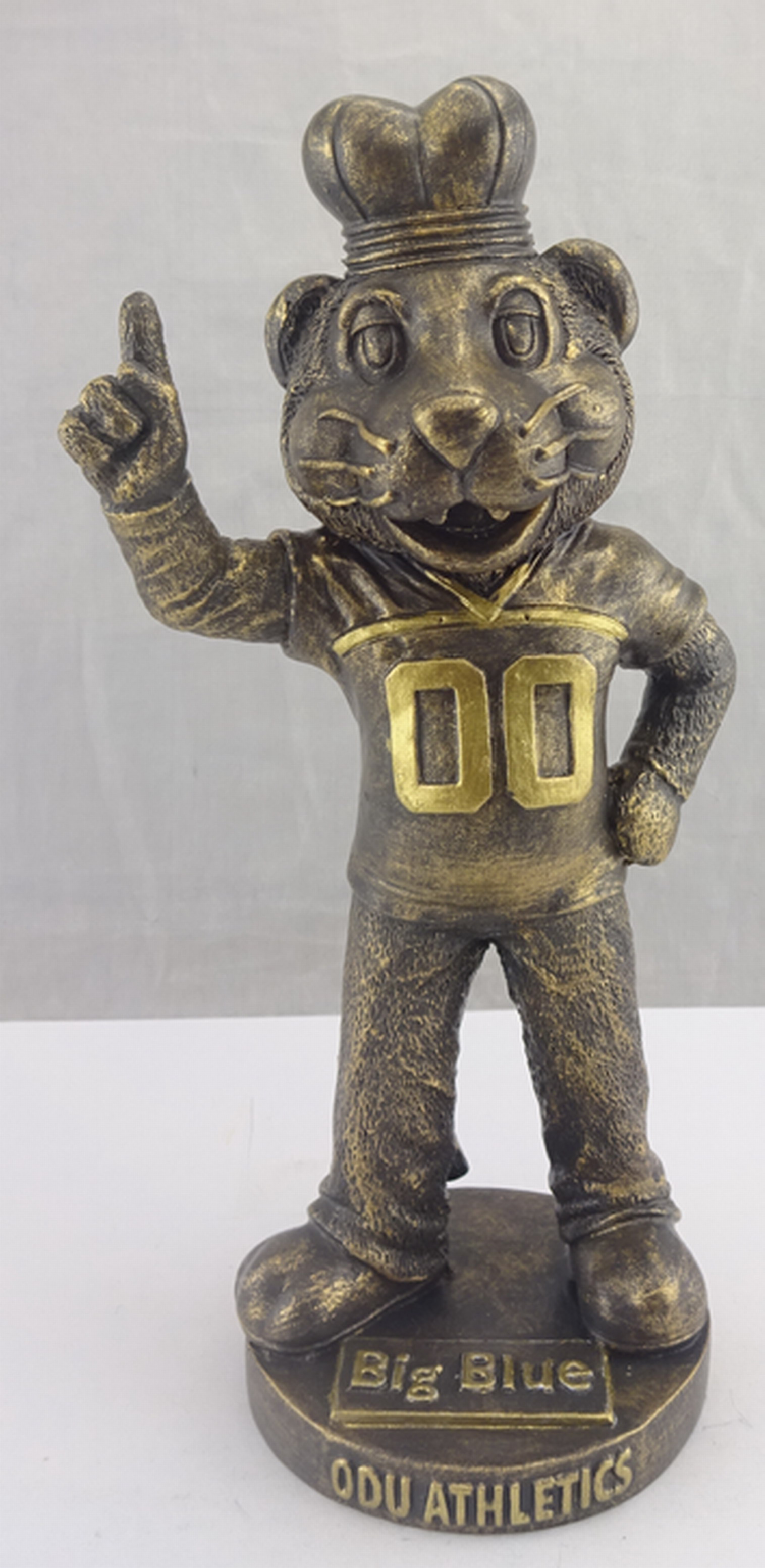 Old Dominion University - Big Blue 113063, 6.25in 12th Scale Bronze Statue (1).jpg