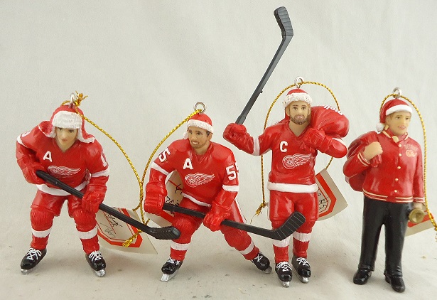 Detroit Red Wings Ornaments.JPG