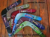 Australian returning, handmade children's boomerangs 14 inch