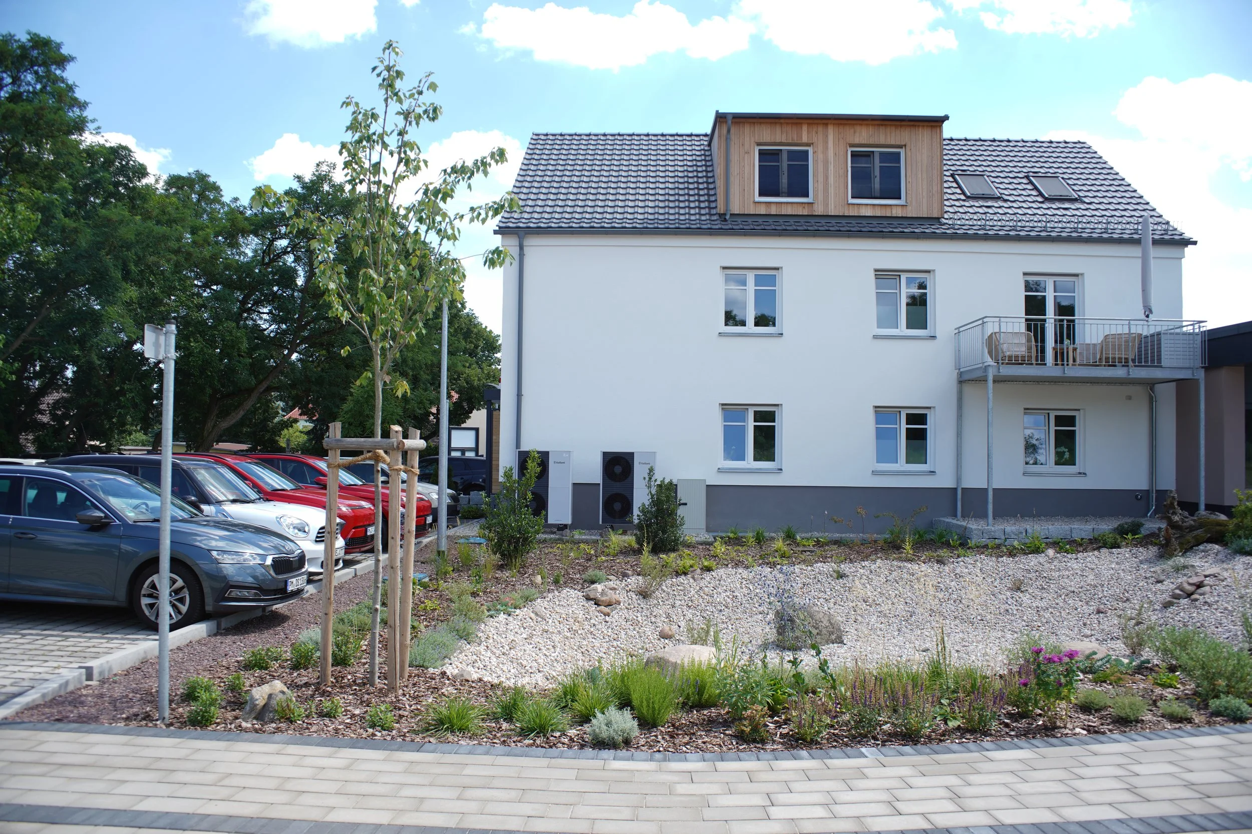  Sickermulde mit naturnaher Pflanzung   Hausarztpraxis Dr. med. Schulze-Köhn 