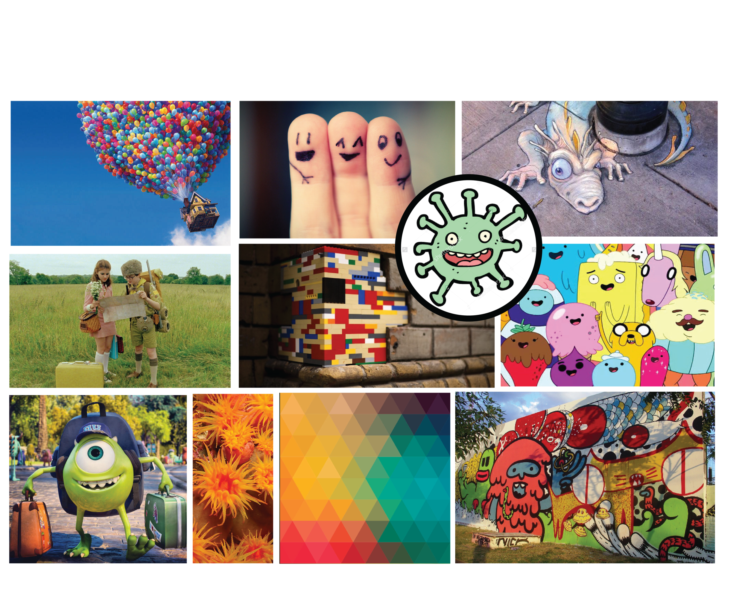 Monster mood board