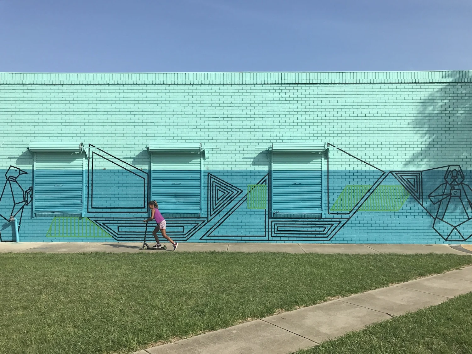 Reflective Tape Art<H4>East Side Crew and Blender Studios</h4>