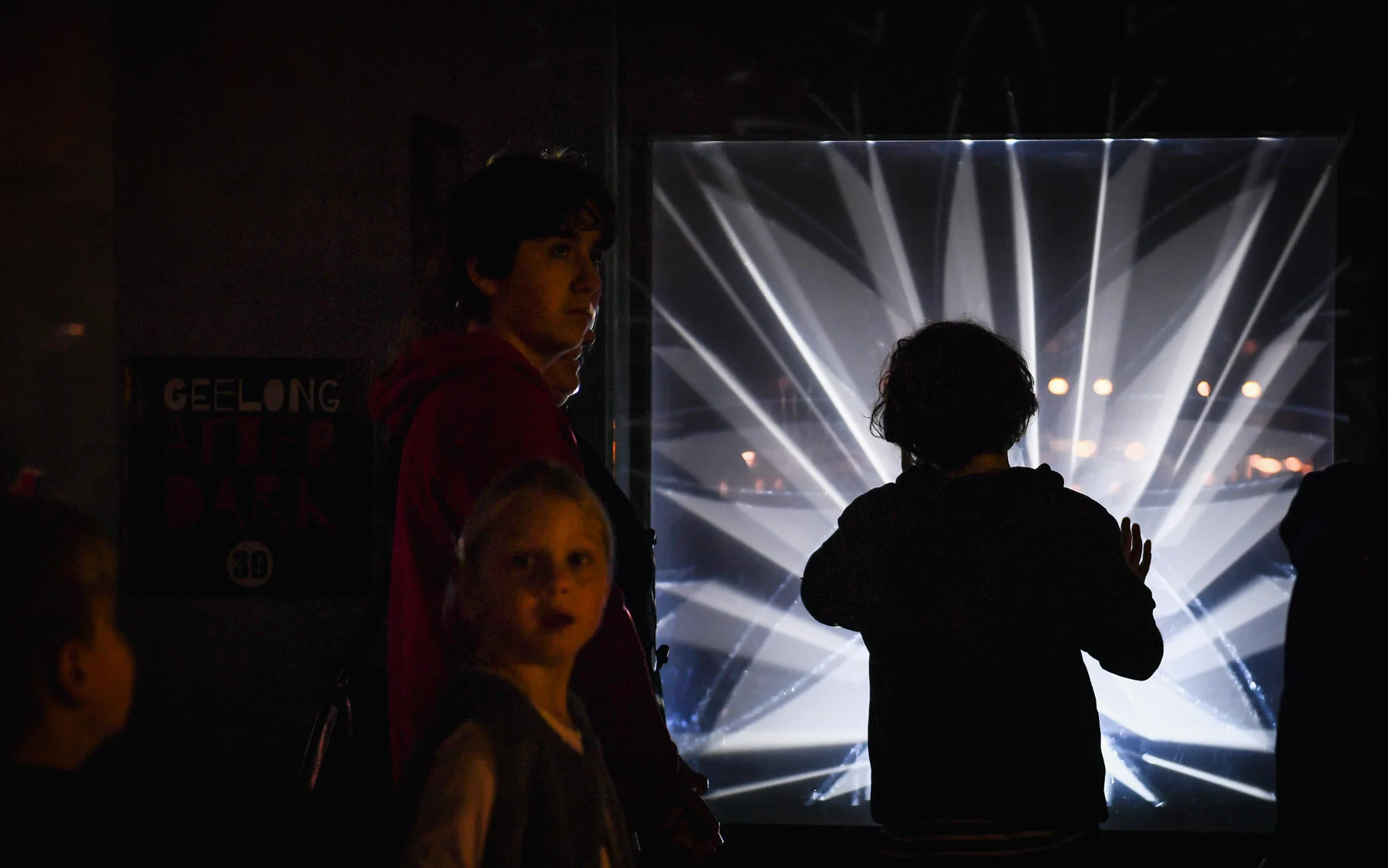 Haze Cube: John Fish. Photograph by Reg Ryan.