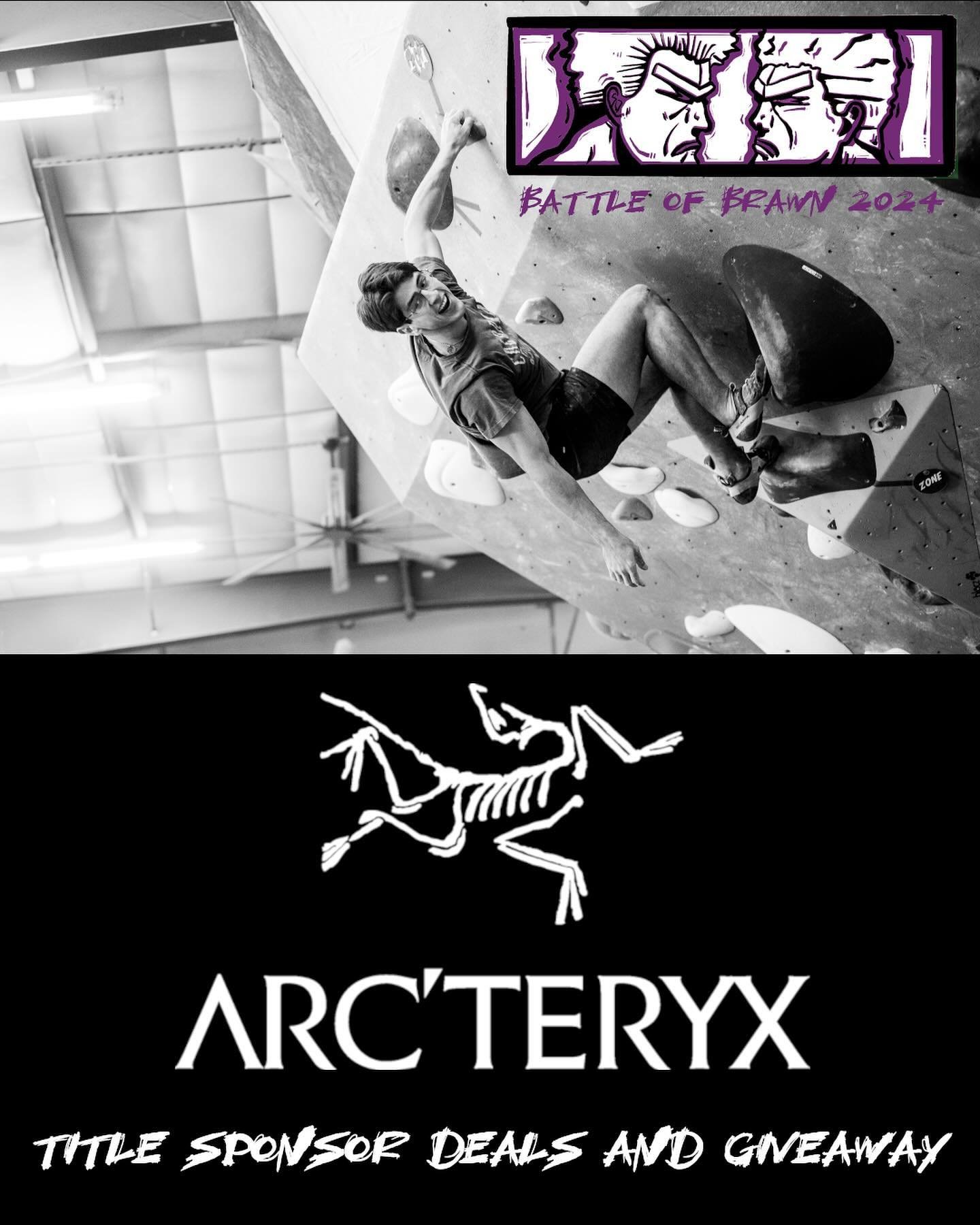 Looking for a way to compete in Battle of Brawn at a discount AND win some great free gear? Well our Title Sponsor @arcteryxcolorado has got you covered!!

Simply find our Battle of Brawn poster in a participating Arc&rsquo;Teryx Colorado store, and 