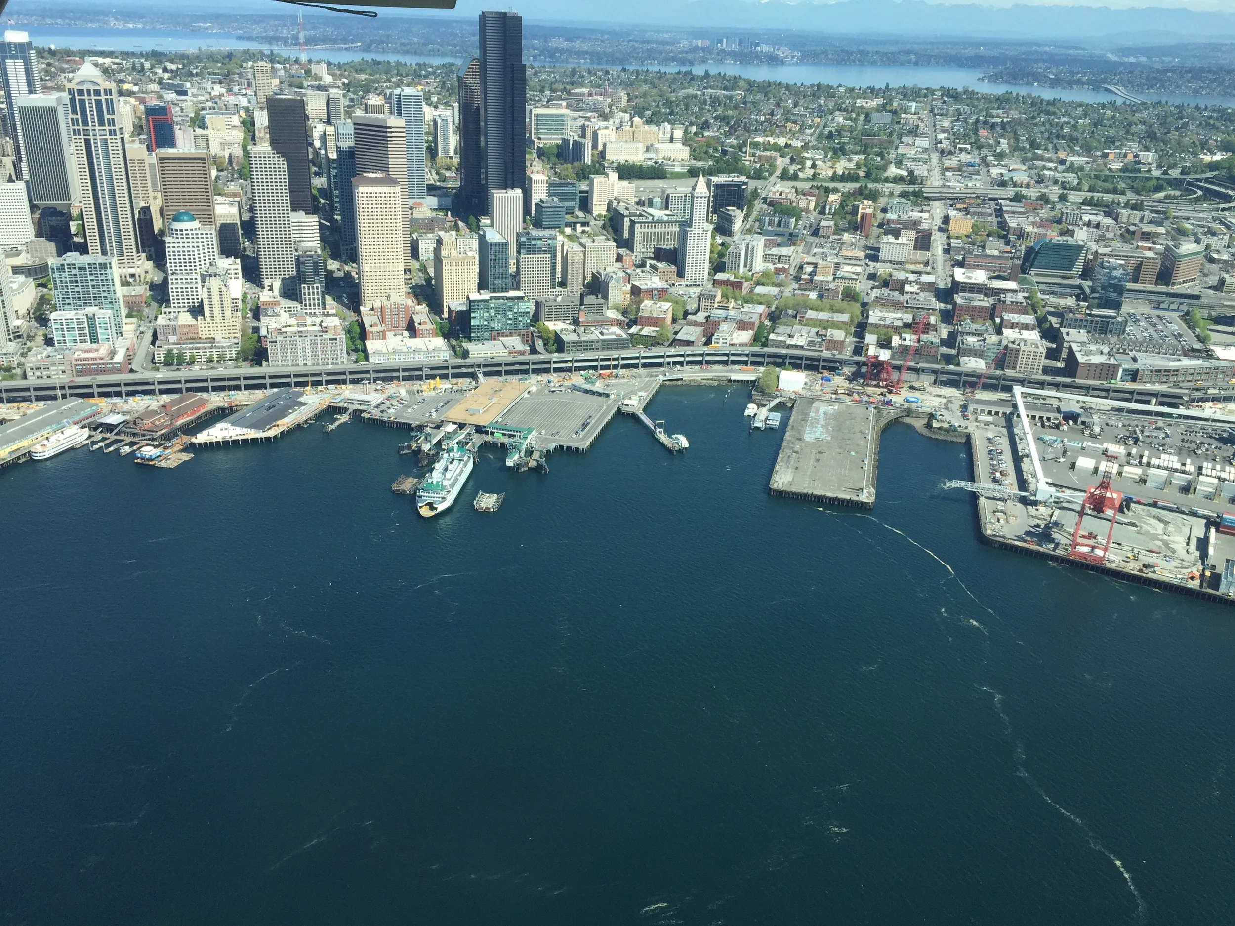 Pikes Place from above.