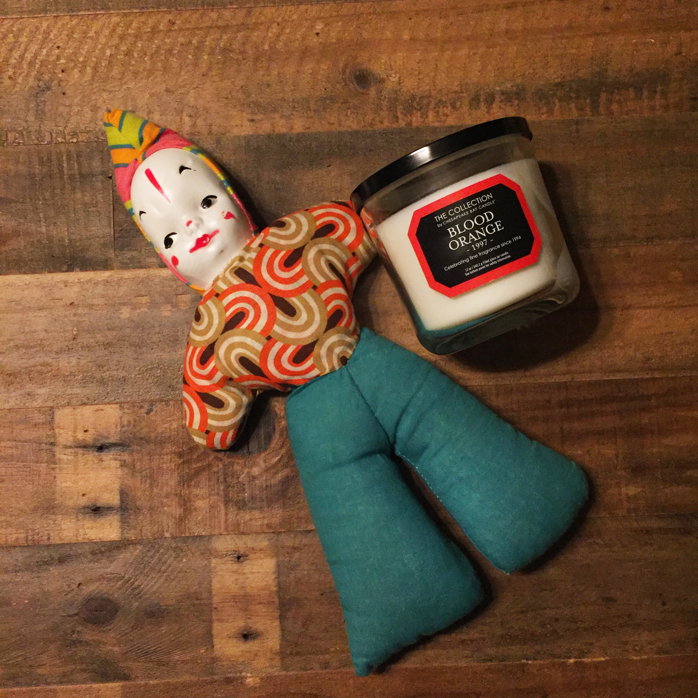 I fell in love with this creepy clown doll! 