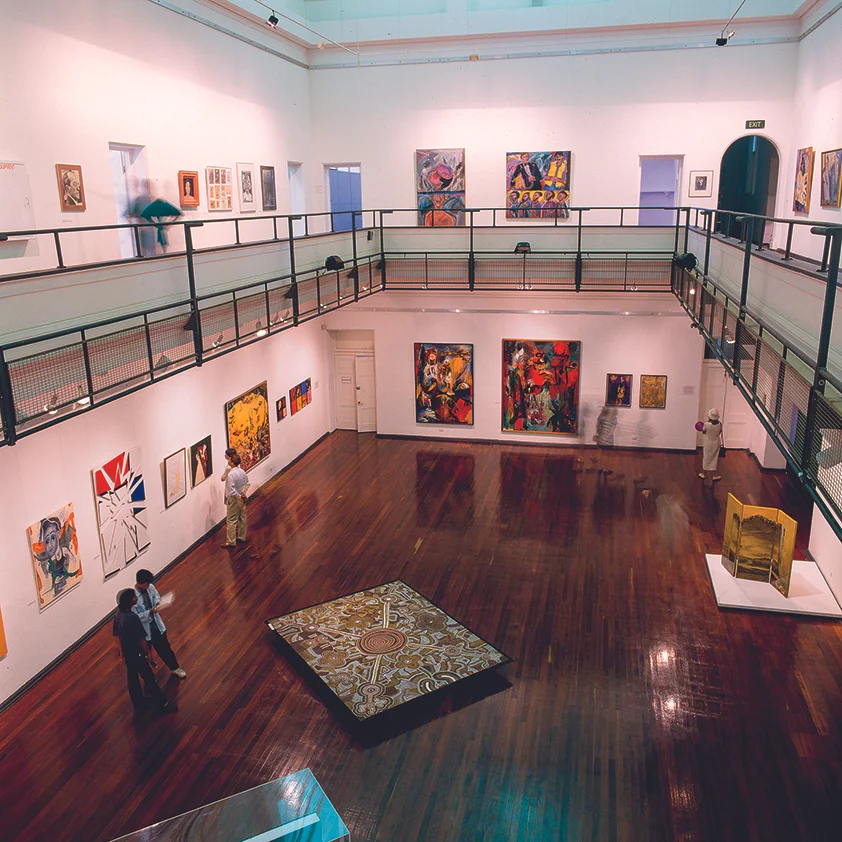 In the Company of Women exhibition at the Perth Institute of Contemporary Art, March 1995. Courtesy Perth Institute of Contemporary Arts.