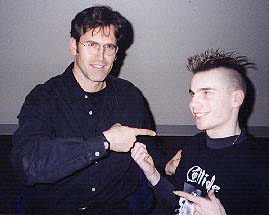 Bruce Campbell Collide Jeremy Storming the Base