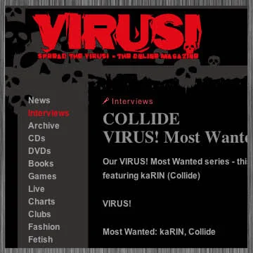 Virus Magazine interview