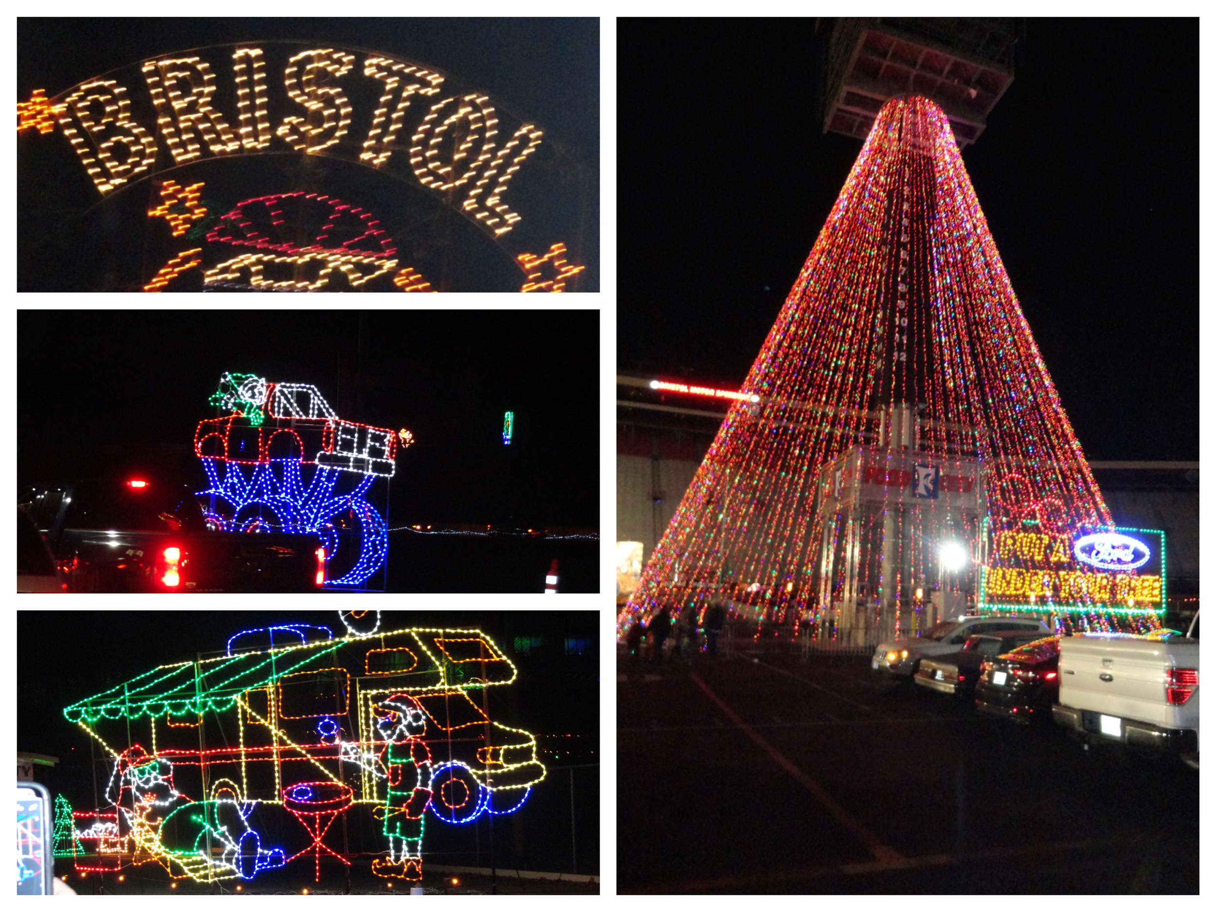 Bristol Speedway in Lights