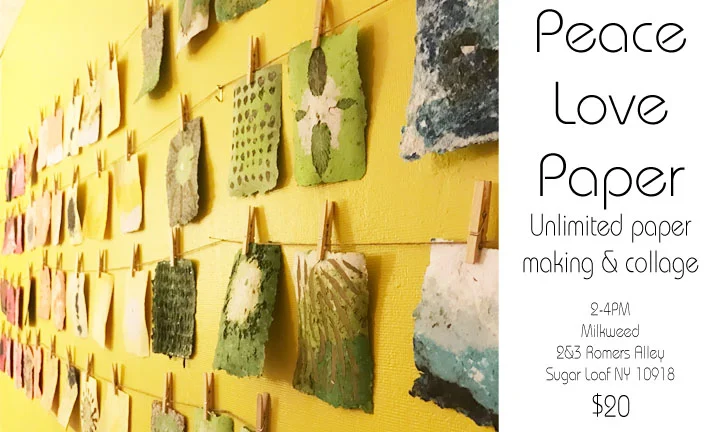 Peace, Love, Paper, Unlimited Paper Making