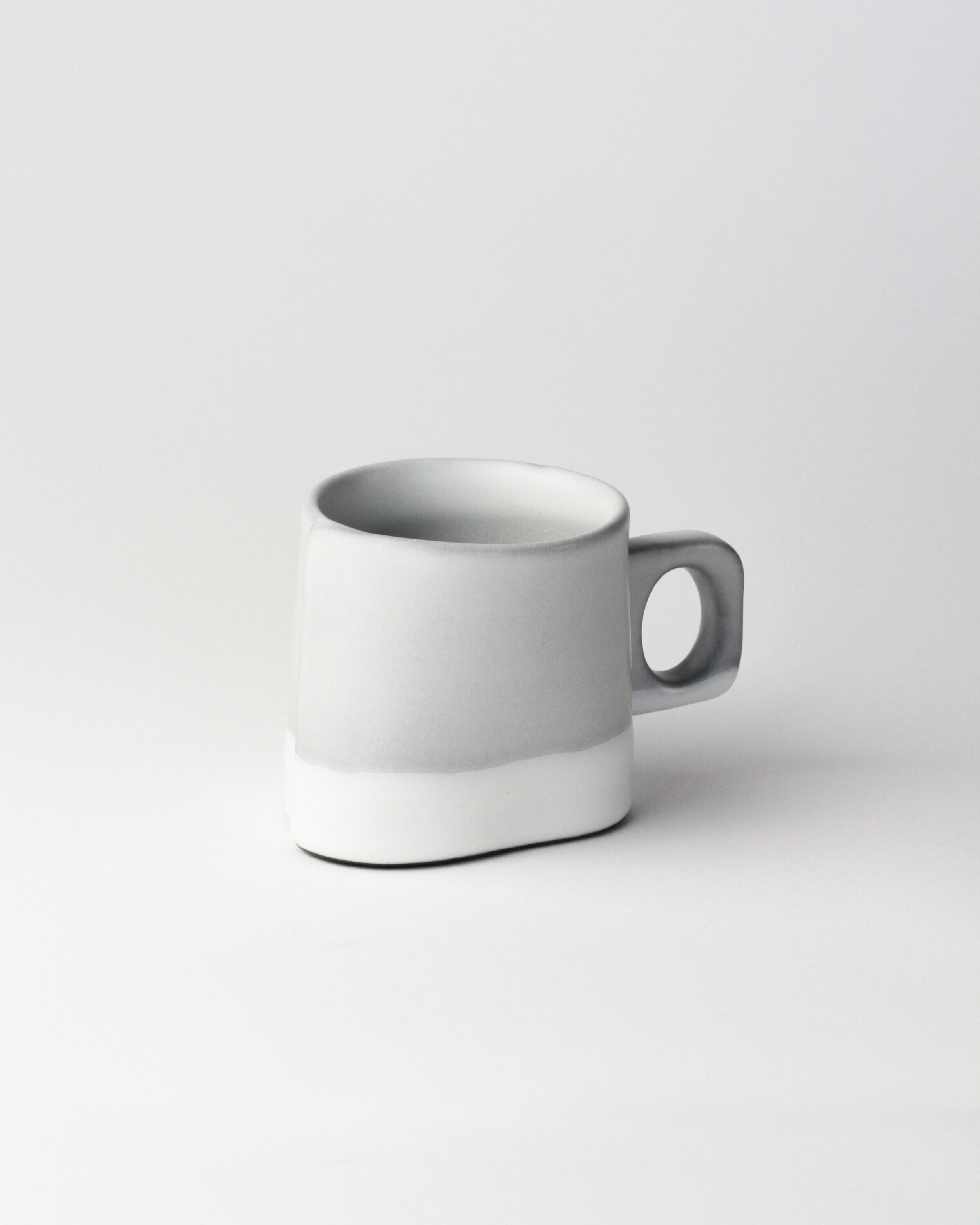 Small matte ceramic espresso cup