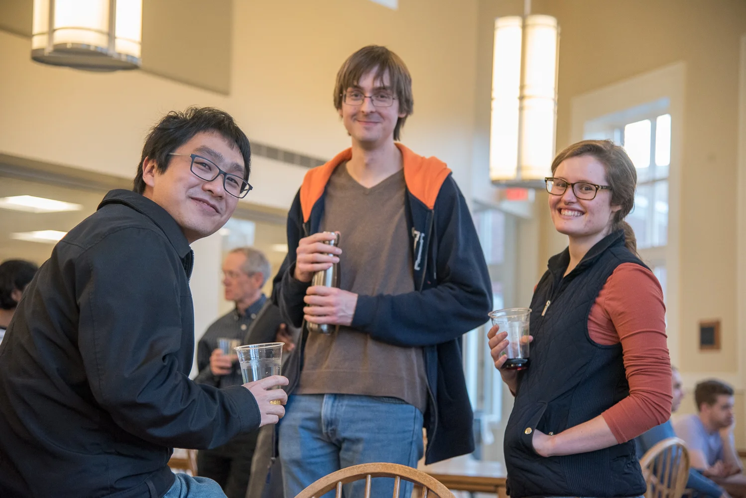 Celebration after PhD qualifying exams were over! Photo credit: Prof. Jim Demas