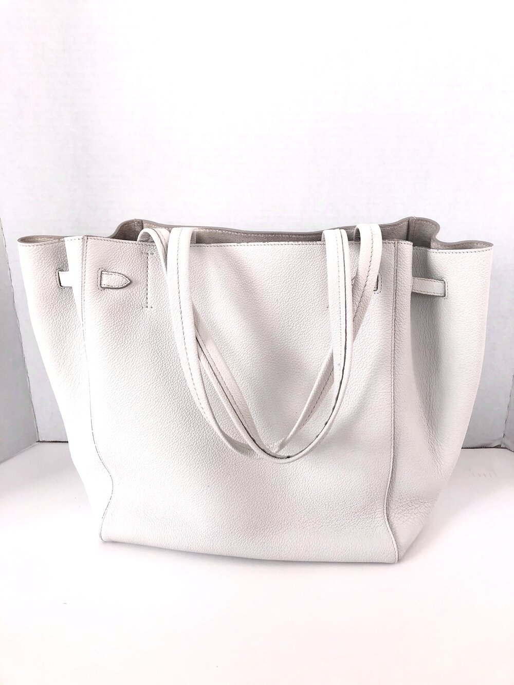 Celine White Small Cabas Phantom Bag — Wear It's At