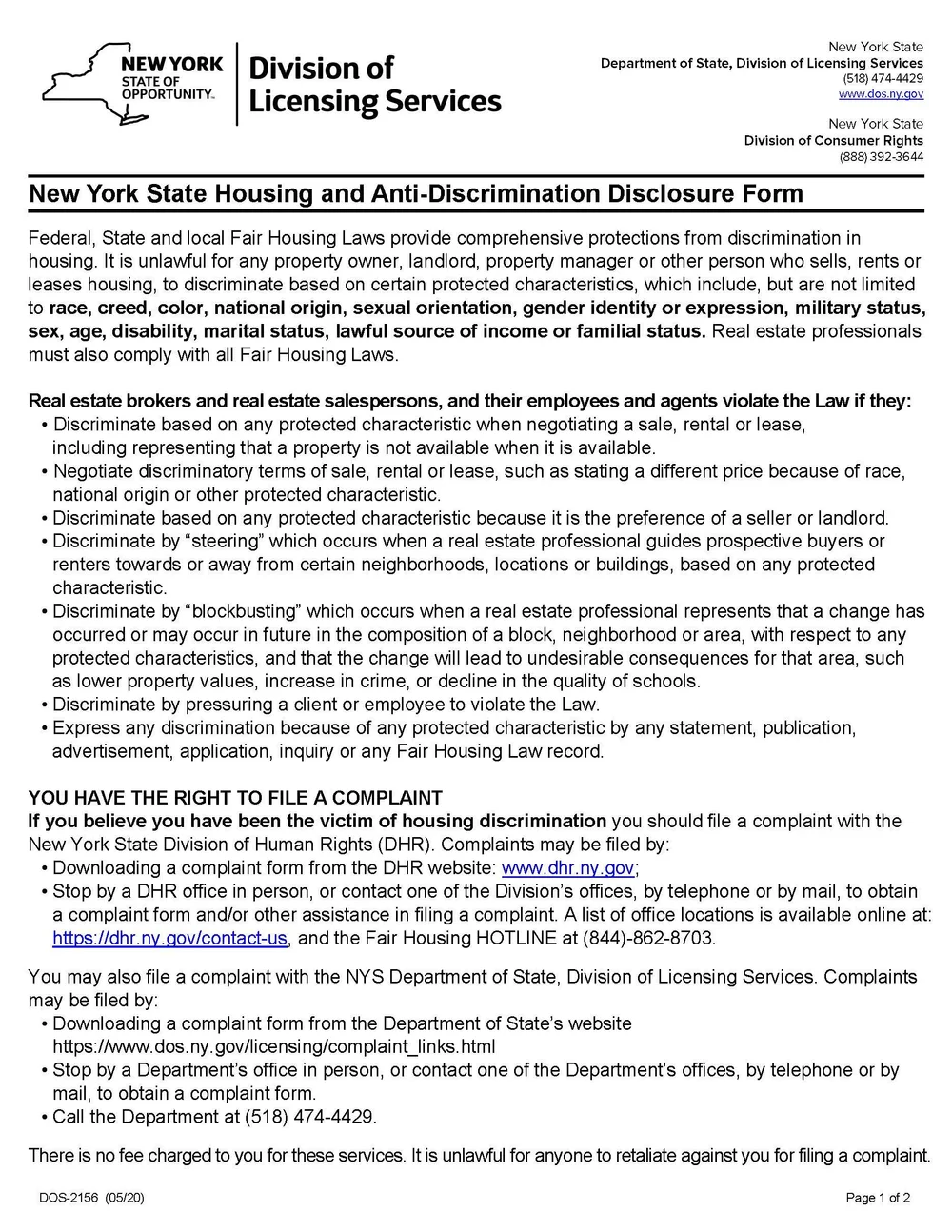 Fair housing — image 1