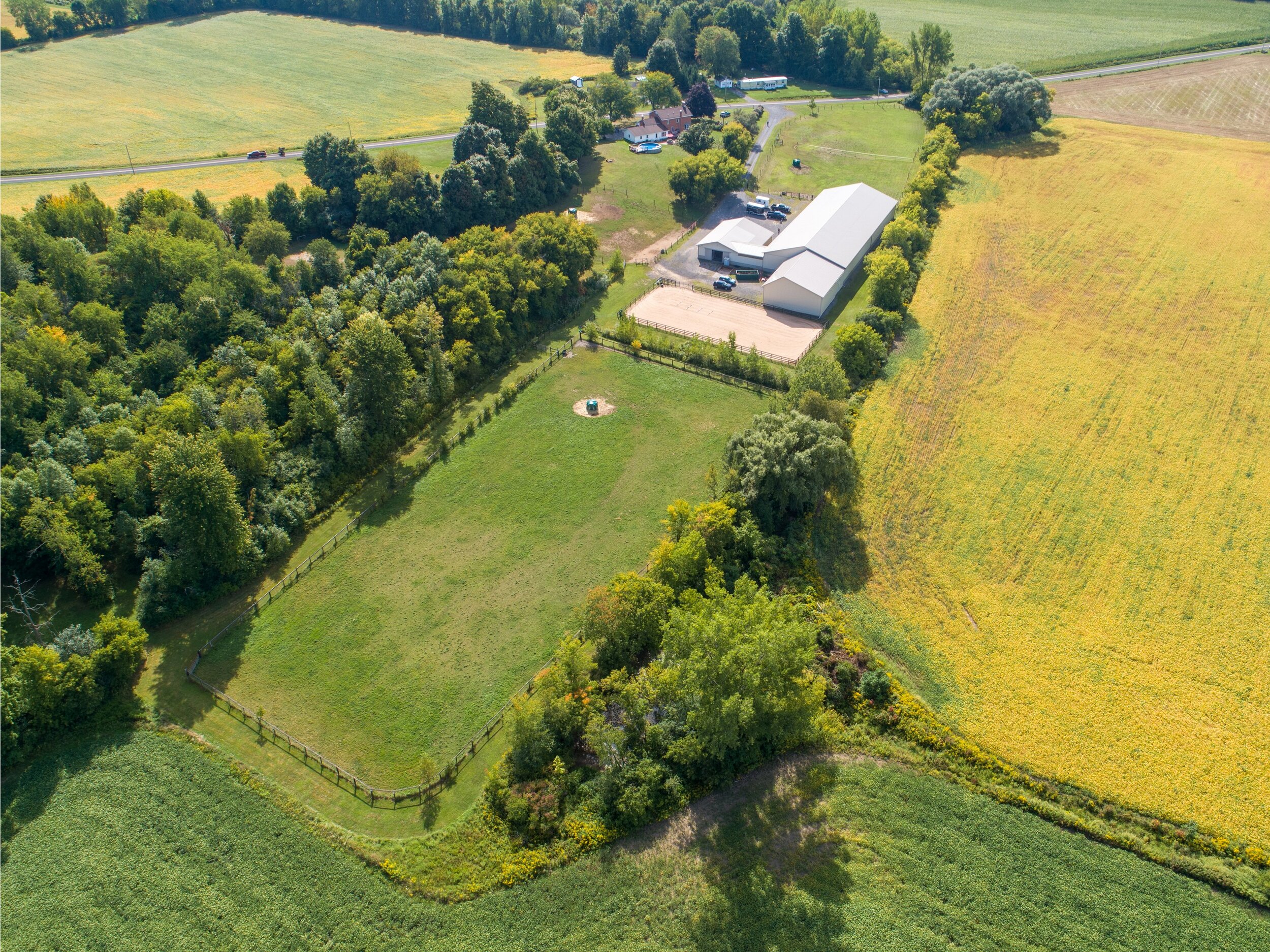 125 for sale 10050 Short Cut Rd, Weedsport, NY horse riding stables farm ranch equestrian property for .JPG