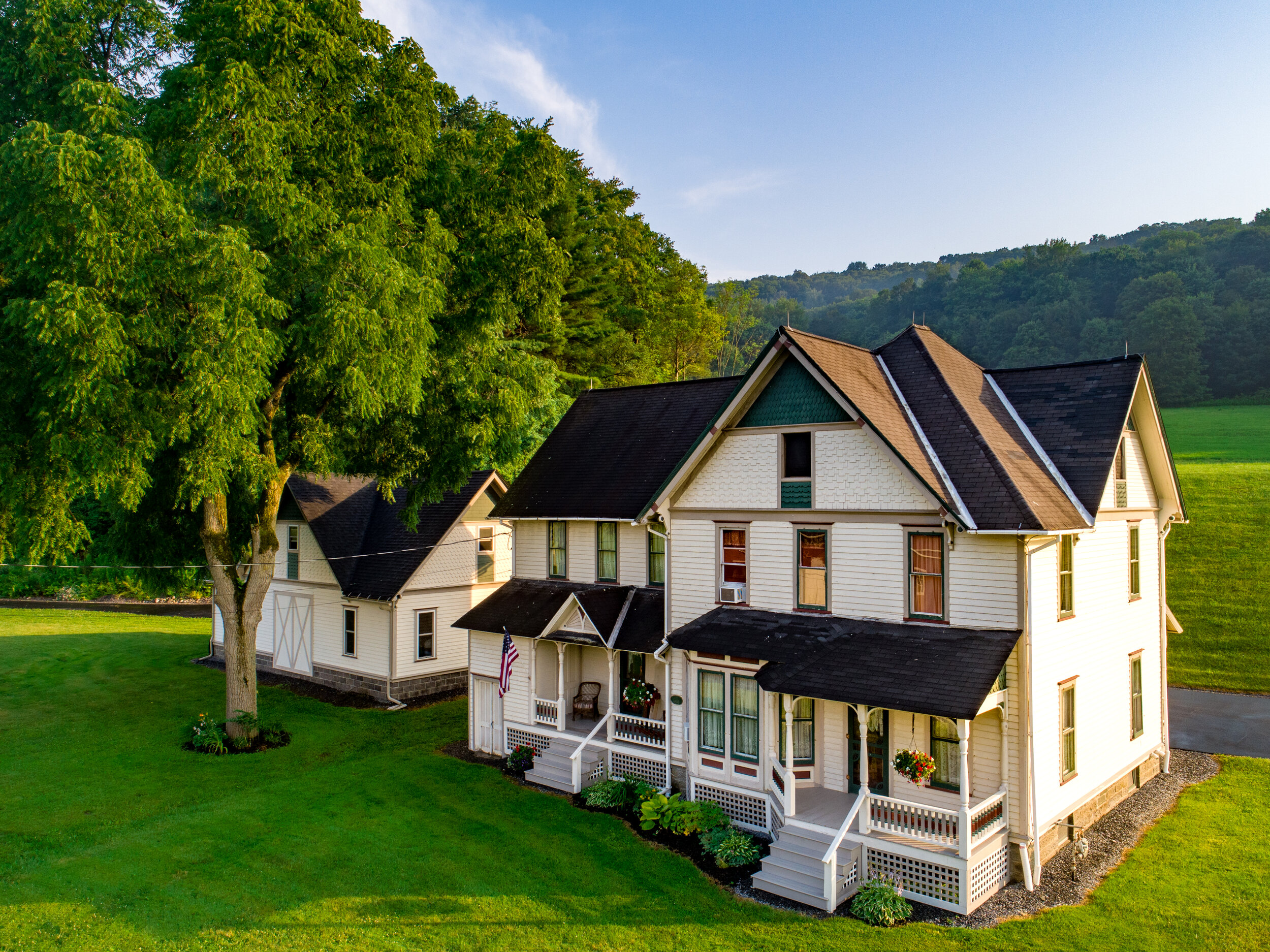 Victorian Farmhouse Upstate NY Country Property For Sale — Michael