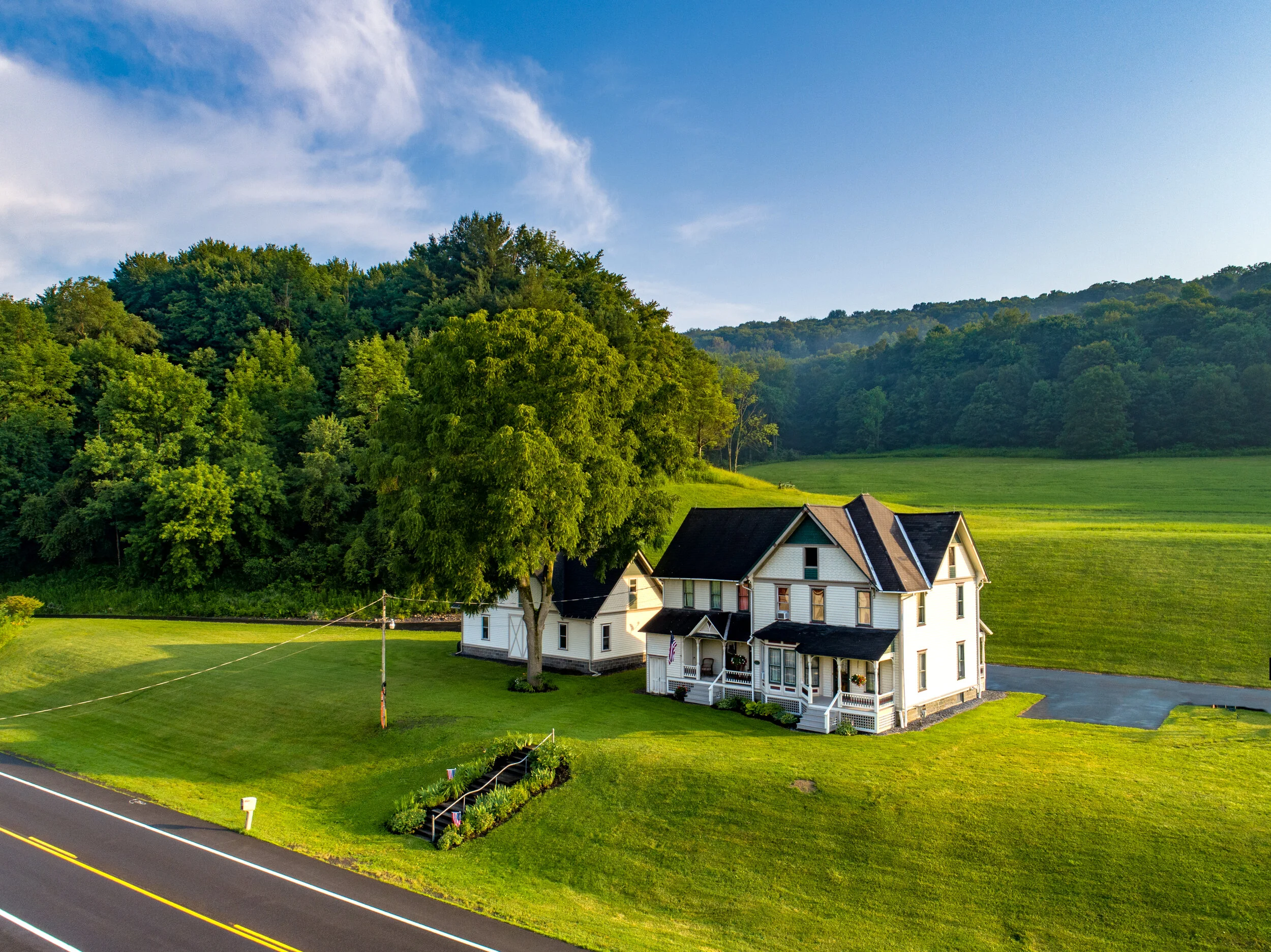 Victorian Farmhouse Upstate NY Country Property For Sale — Michael
