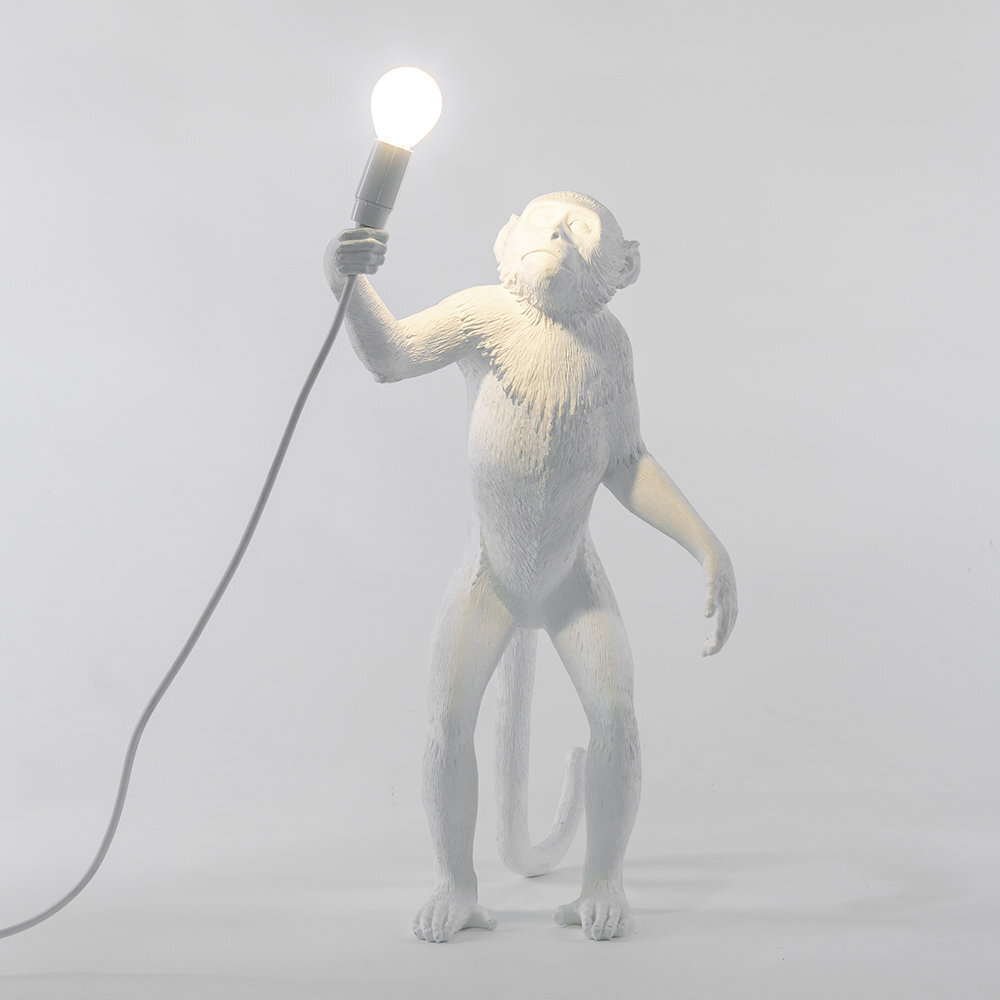 Details about  / Large standing monkey lamp 55 cm show original title