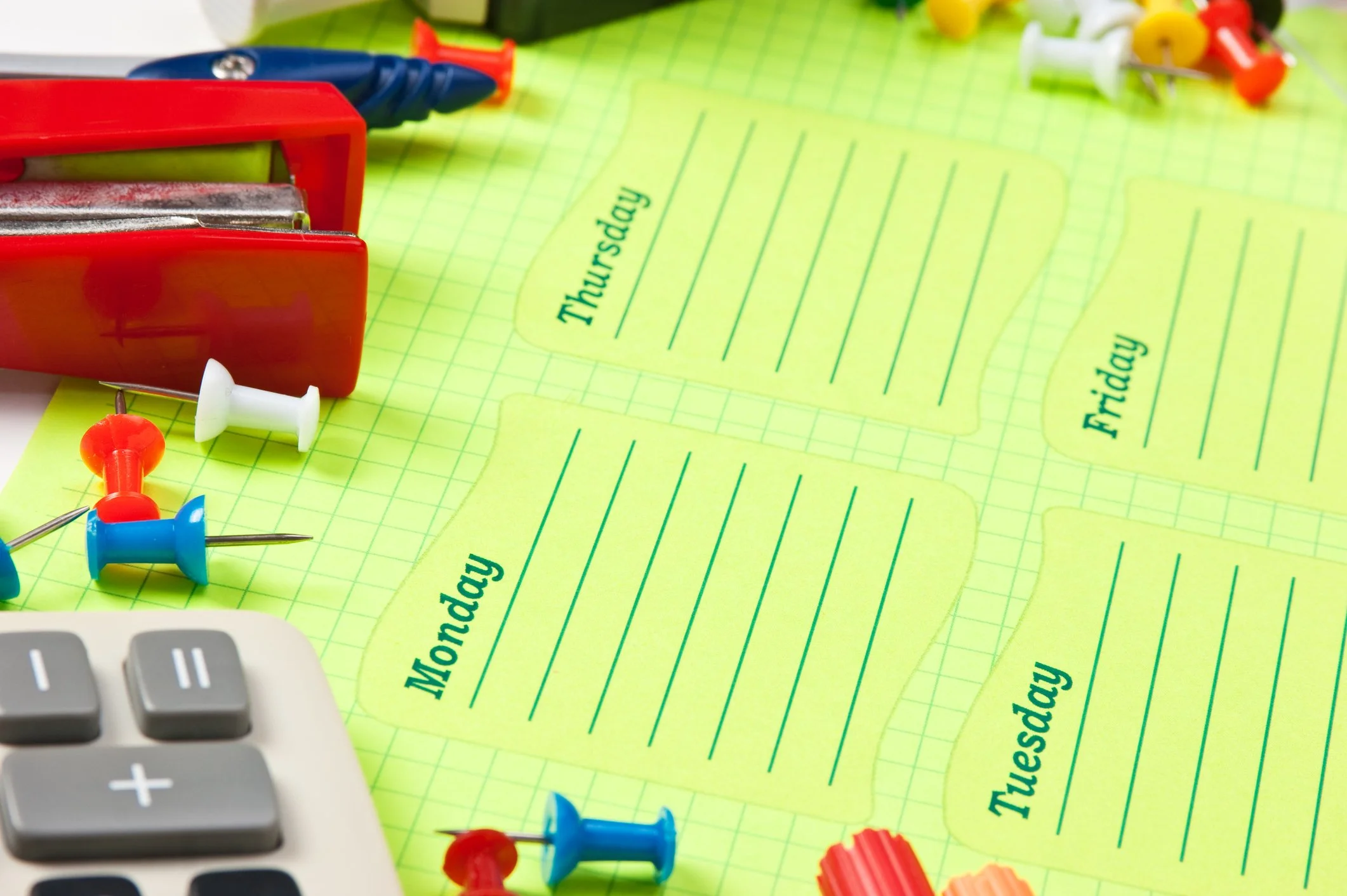 How to Structure an Unstructured Week