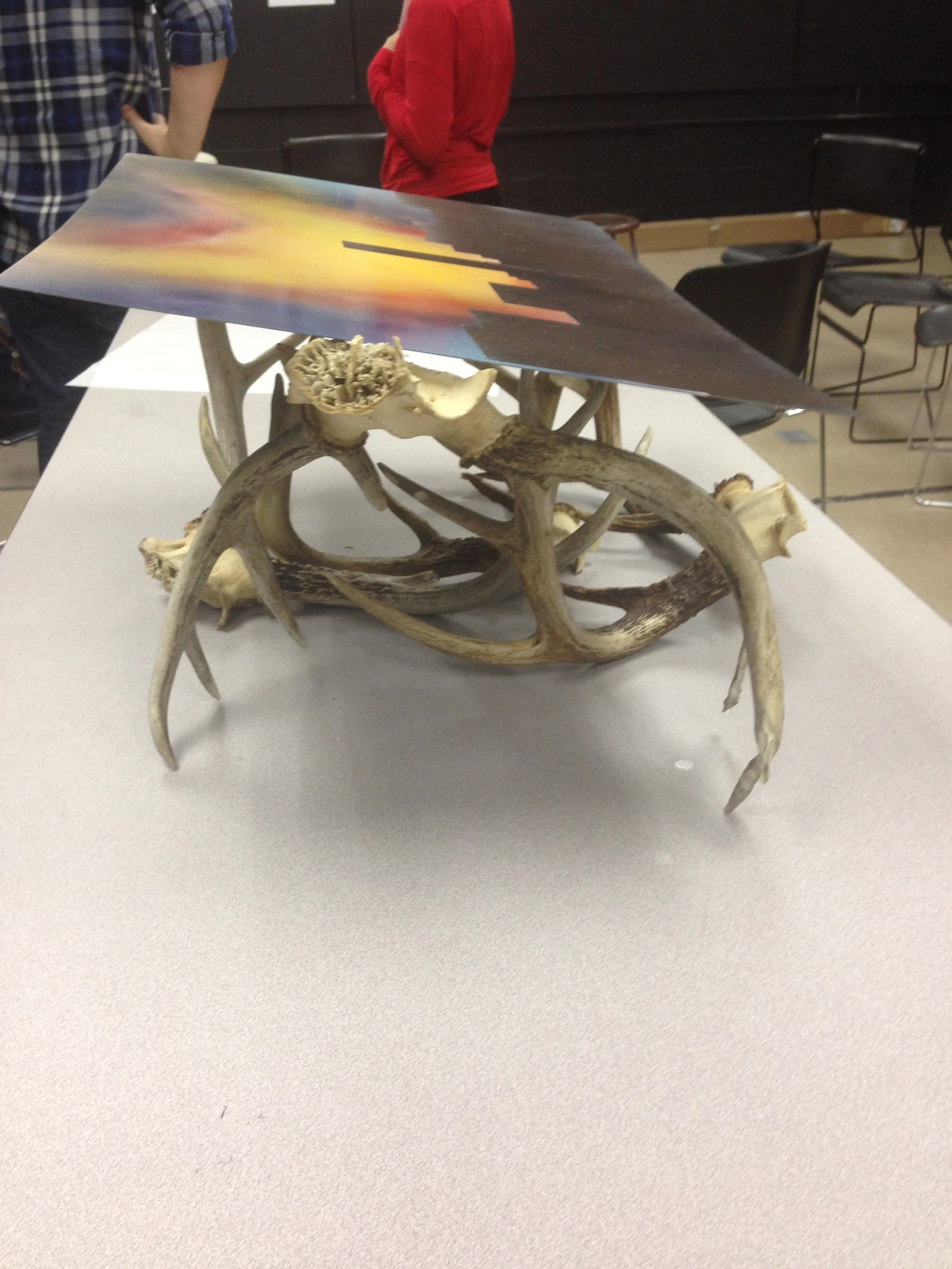  Spray Paint on Metal (on top of deer antlers) 