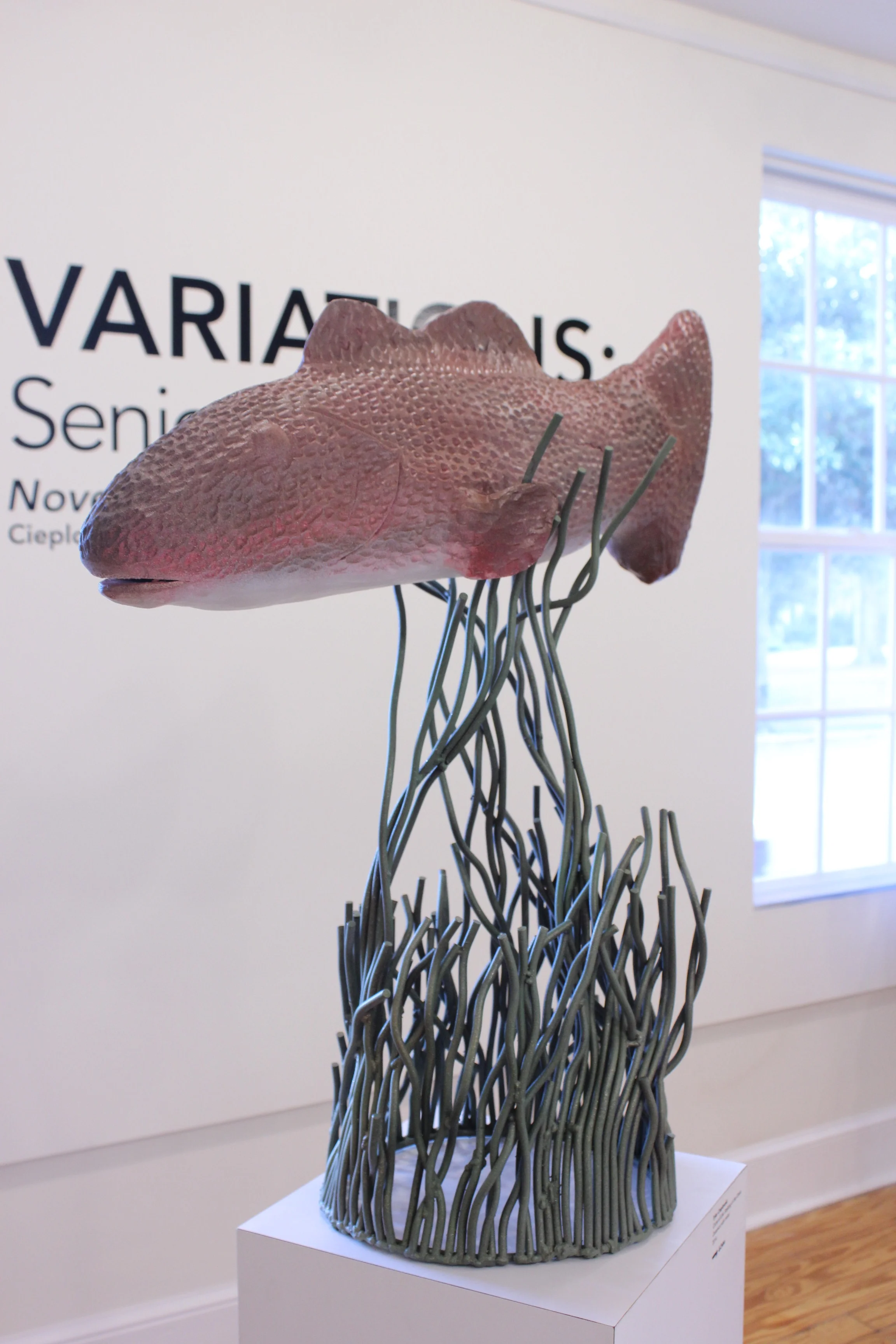 Circle of Life- Stalking in the Grass_12-2014_Ceramics with Metal_30x30_Cieplowski.JPG