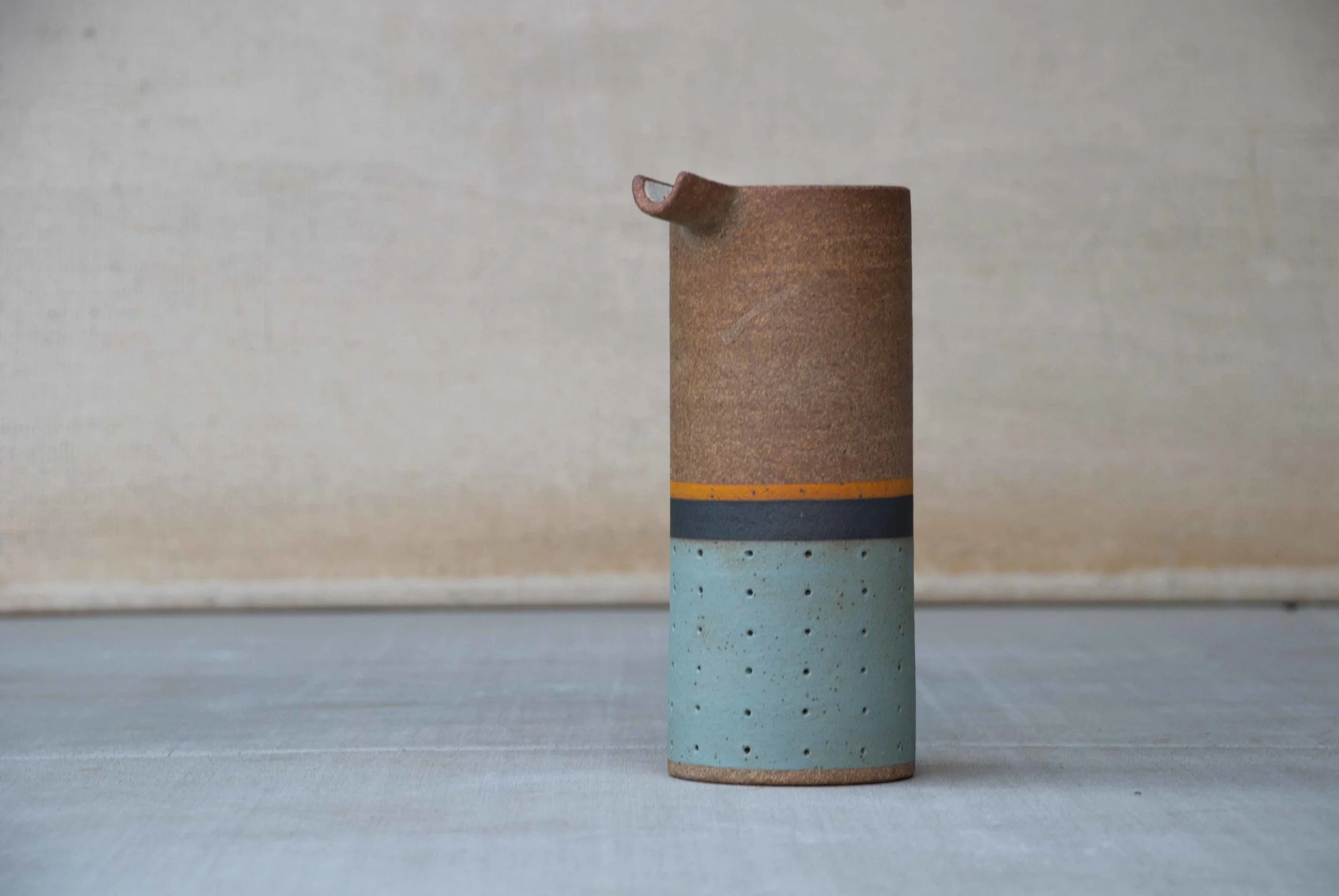 green dot with orange line pitcher.JPG