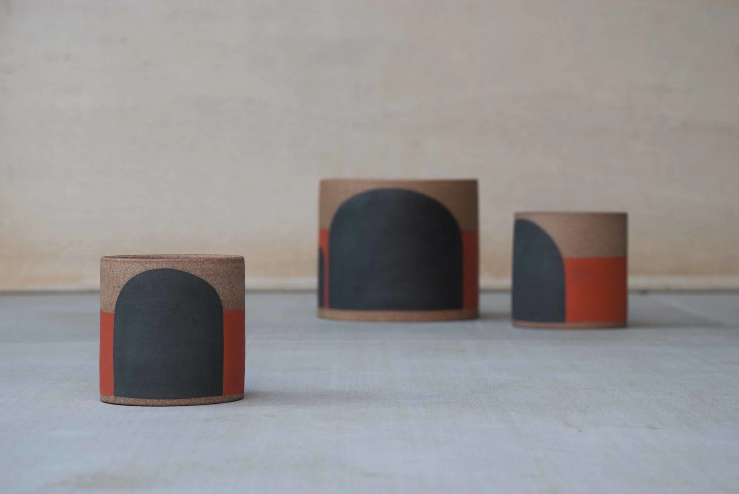 red and black tunnel planter group 02.JPG