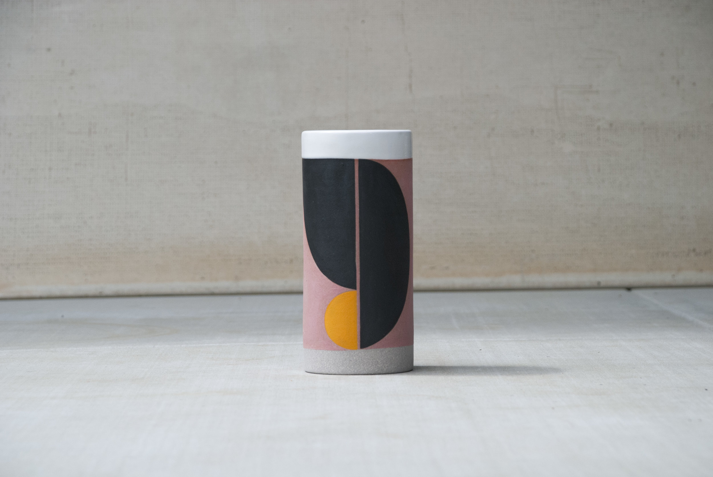 Pink graphic vase .jpg