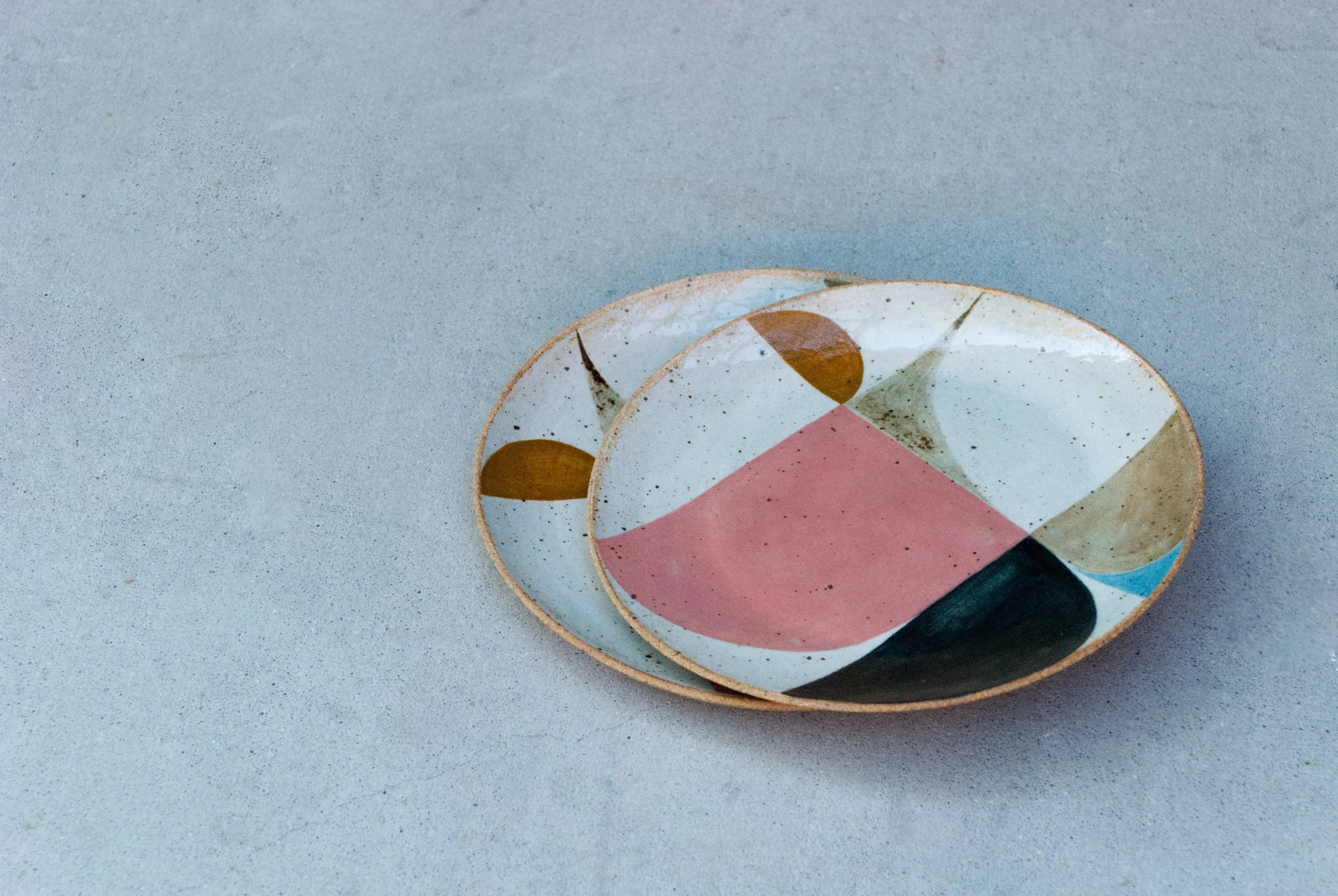 Pink Pattern Flat dish 06.jpg