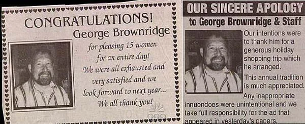 awesomeadsrus:

Classified advertising apology of the day Follow Us for more AWESOME ADS

Hahaha
