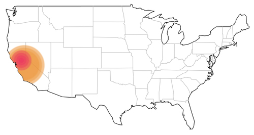 TRAVEL EXPENSES DEPEND ON THE DISTANCE OF MY TRIP. IF YOU LIVE CLOSE TO ME, THE PINK AREA IS INCLUDED IN YOUR SHOOT. THE ORANGE IS DRIVING DISTANCE FOR ME, WHICH MEANS GAS MONEY. & ANYWHERE ELSE IN THE WORLD REQUIRES AN AIRPLANE RIDE + A PLACE TO STAY. <3