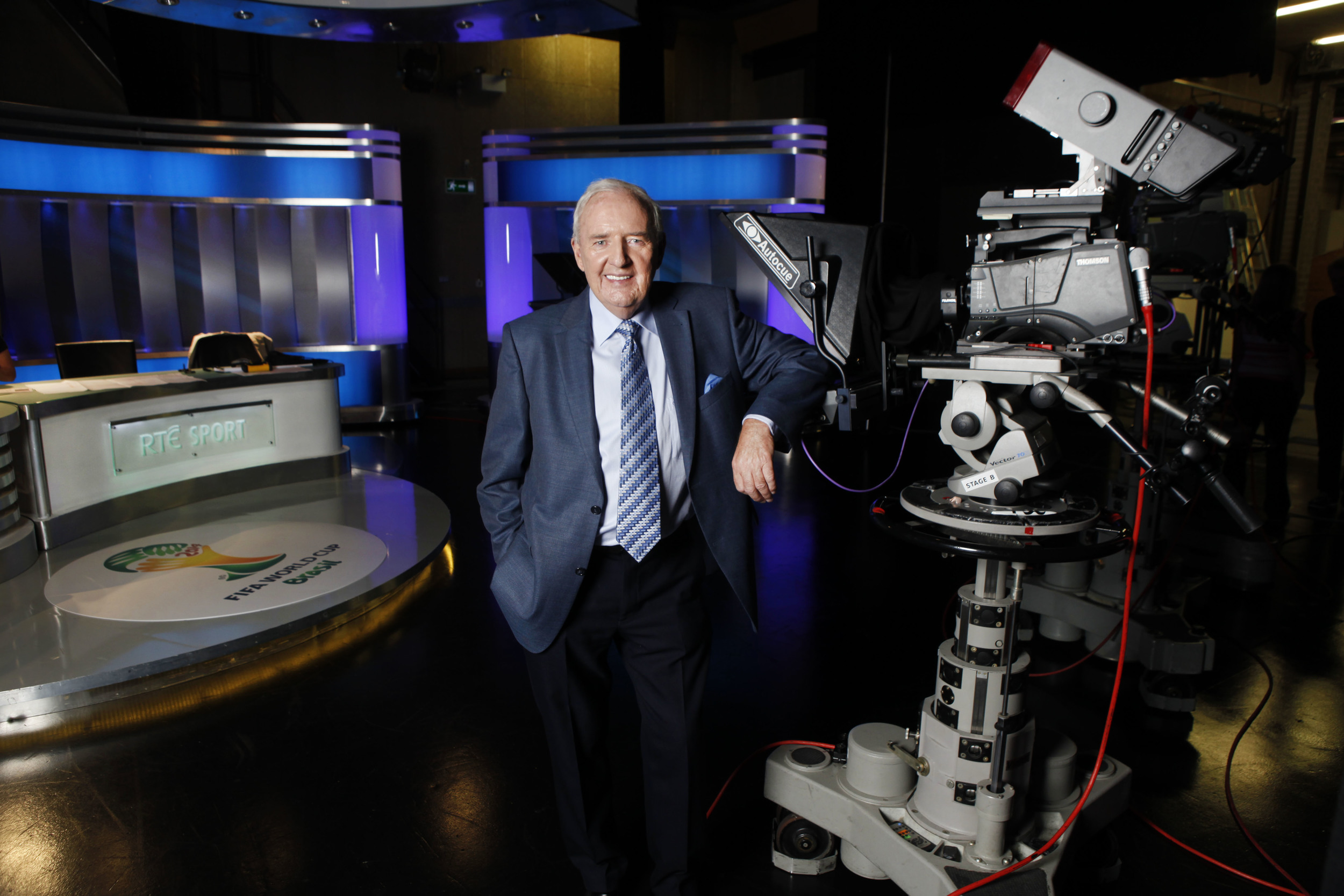  Irish public relations executive and television broadcaster the late Bill O'Herilhy 