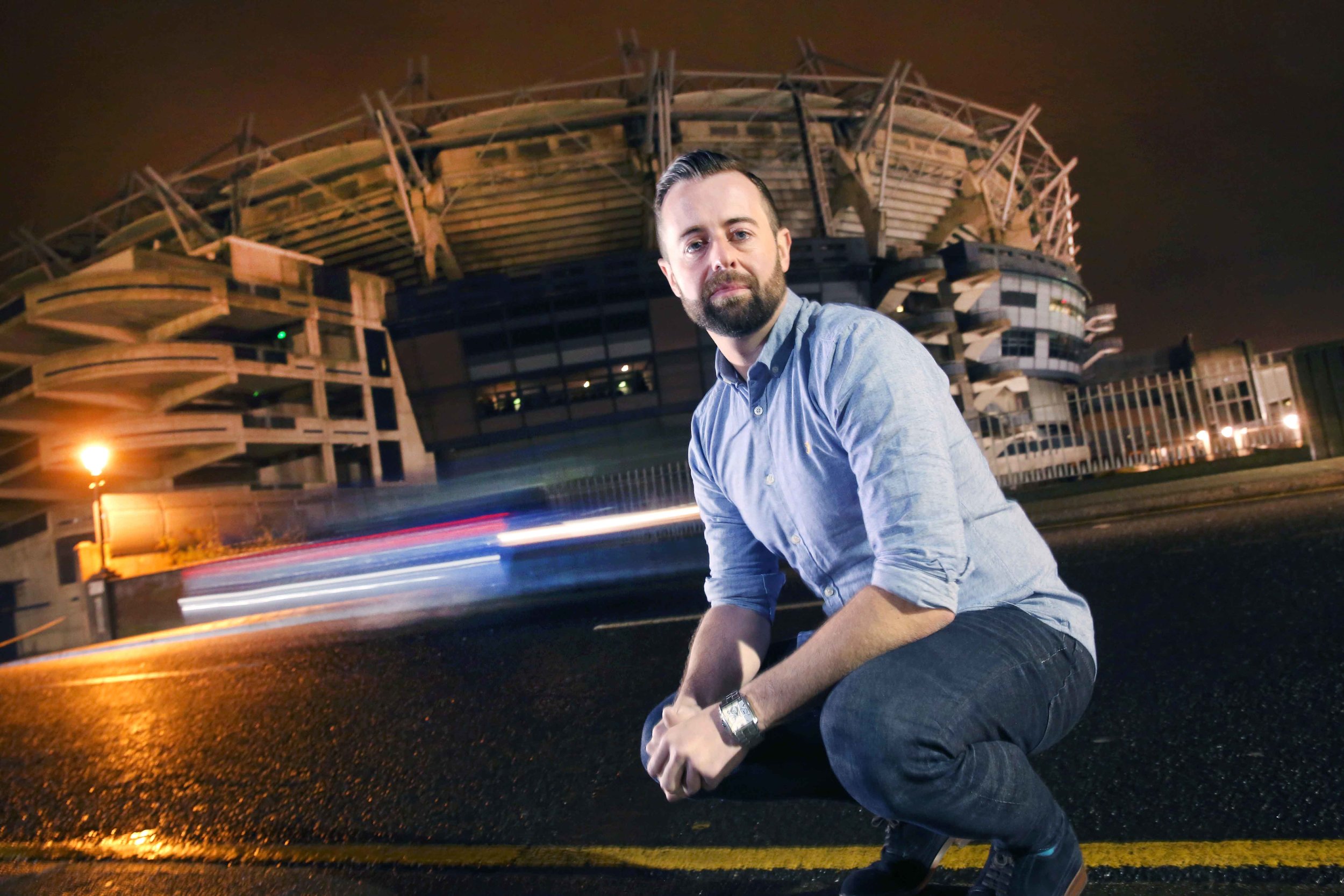  Inter County GAA Referee David Gough outside Croke Park 