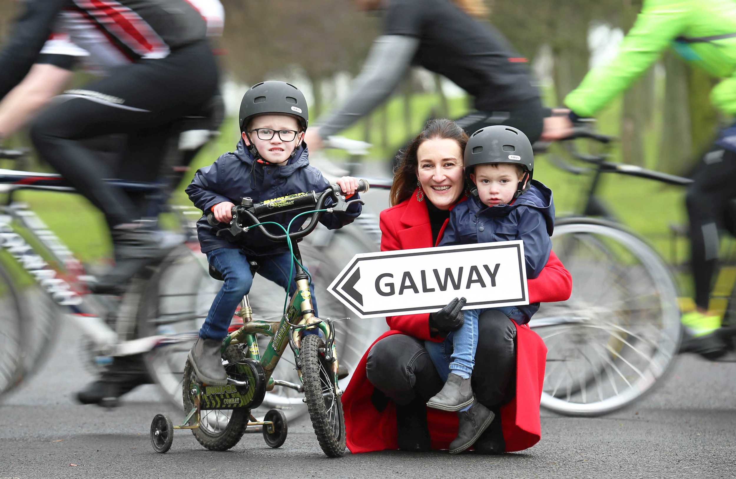  Friends of the Coombe Charity Cycle to Galway launch 