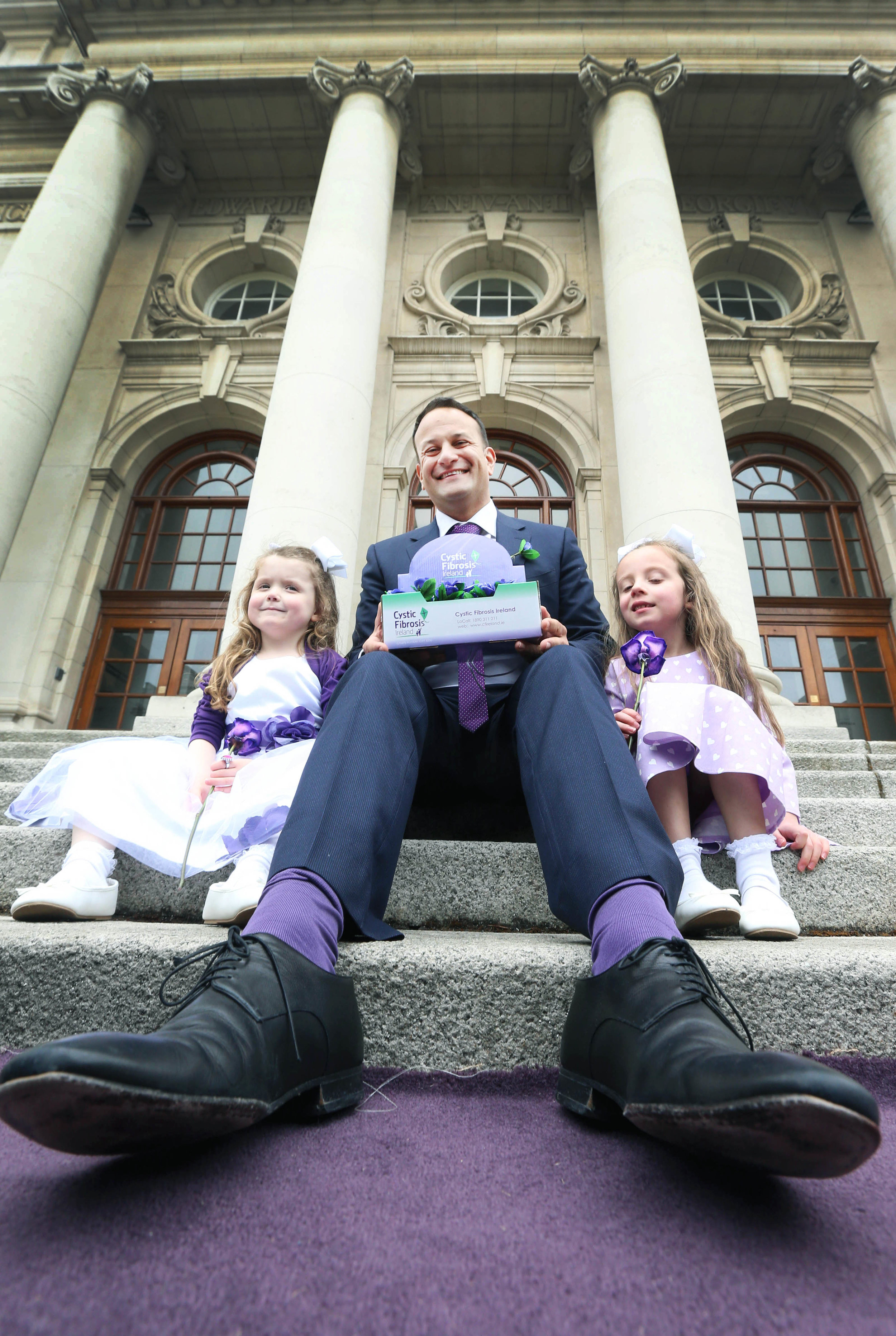  Taoiseach Leo Varadkar doing Cystic Fibrosis launch 