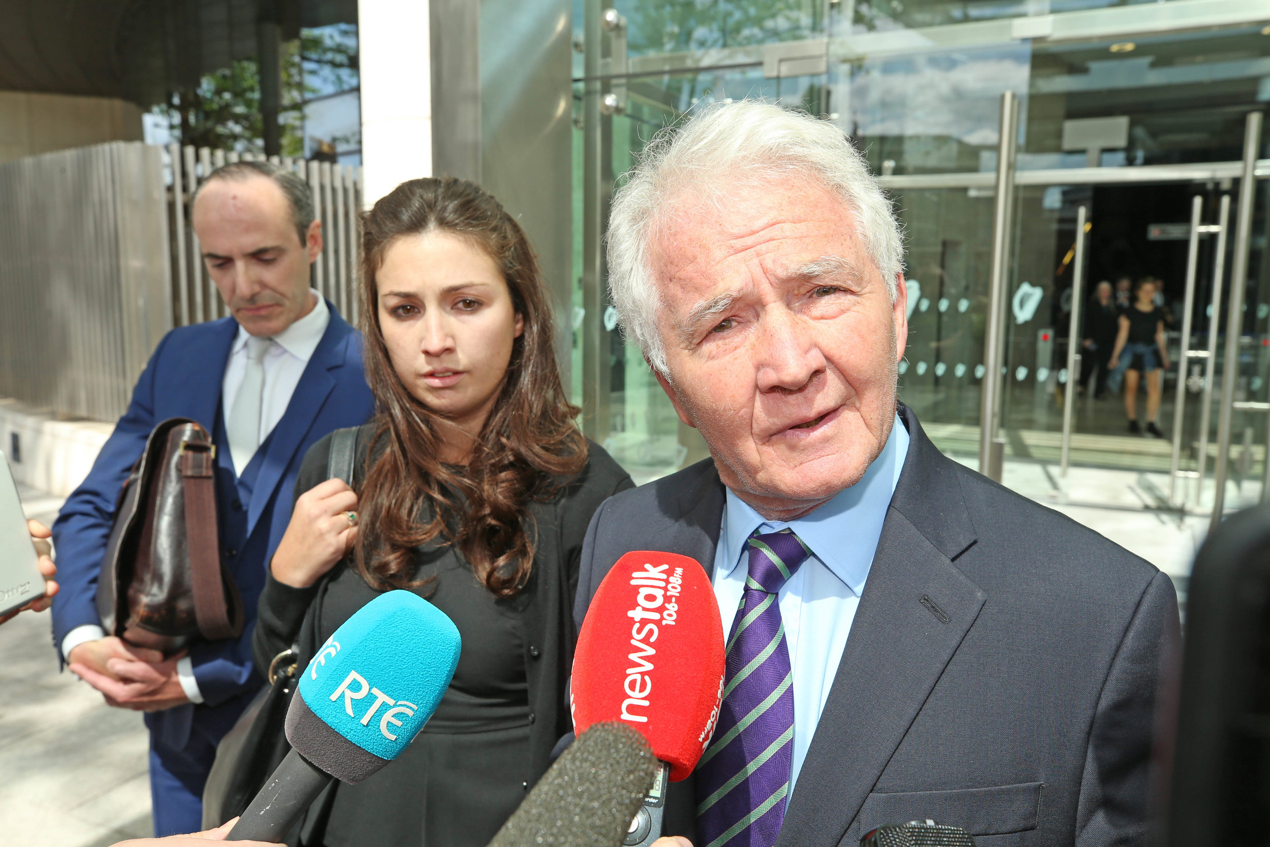  Sean Fitzpatrick with his daughter Sarah  