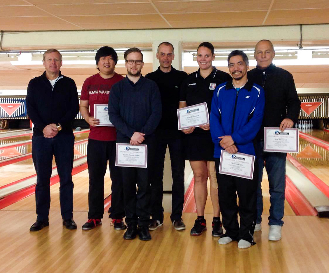 Our new Level II Coaches are with NBF's Eric Gardner and ETBF Instructor Juha Maja