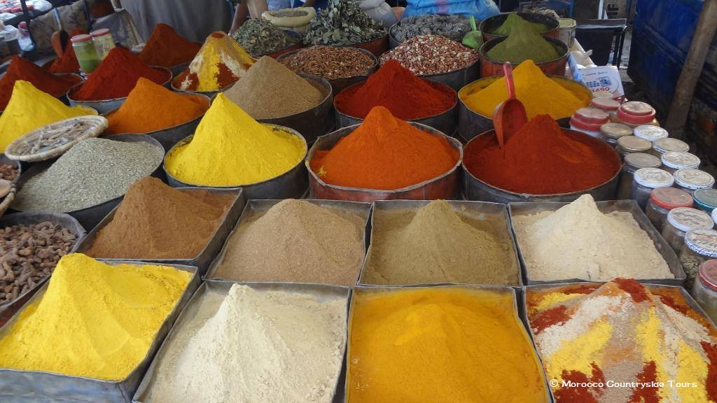 Colorful Moroccan Spices