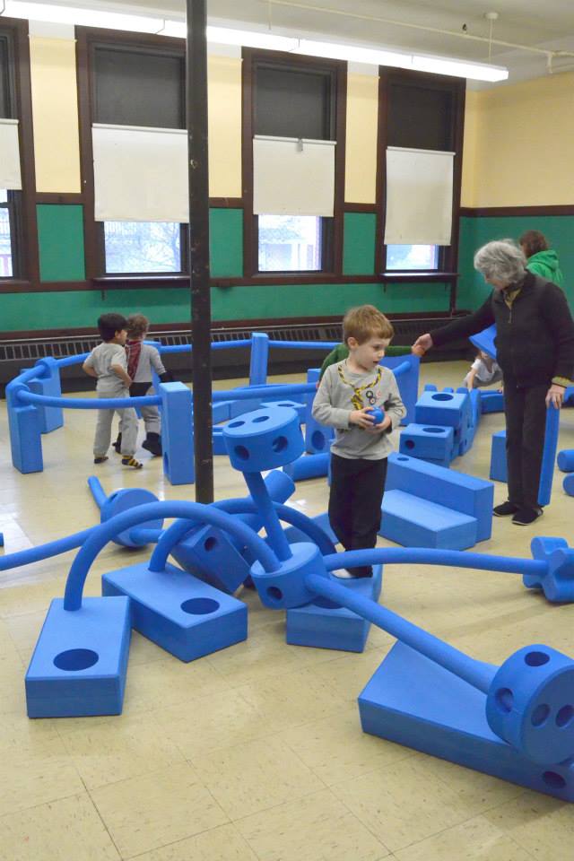 WSPS's  Imagination Playground , won as a grant in 2013 from KaBOOM! 